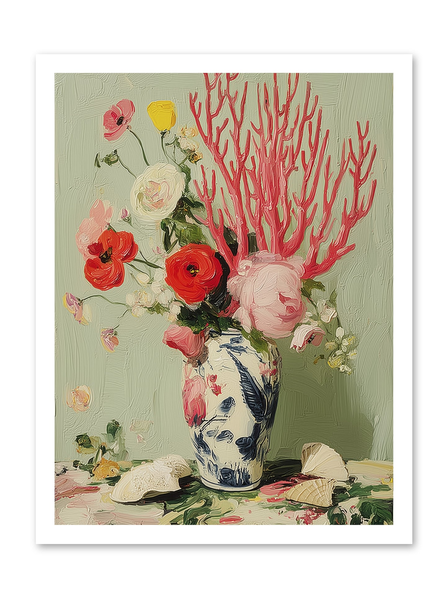 Reef's Romance -- Paper Print 18x24