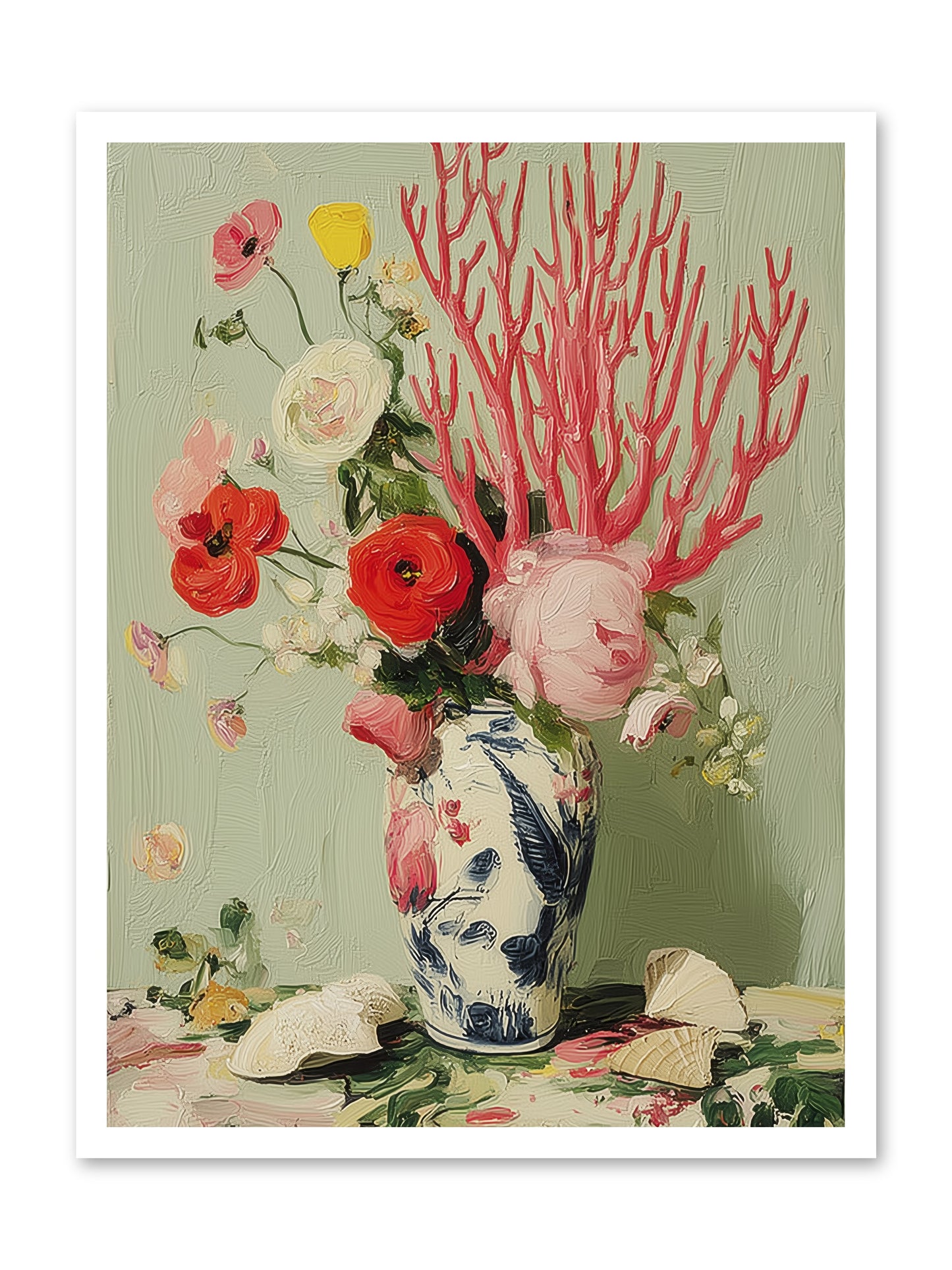 Reef's Romance -- Paper Print 24x32
