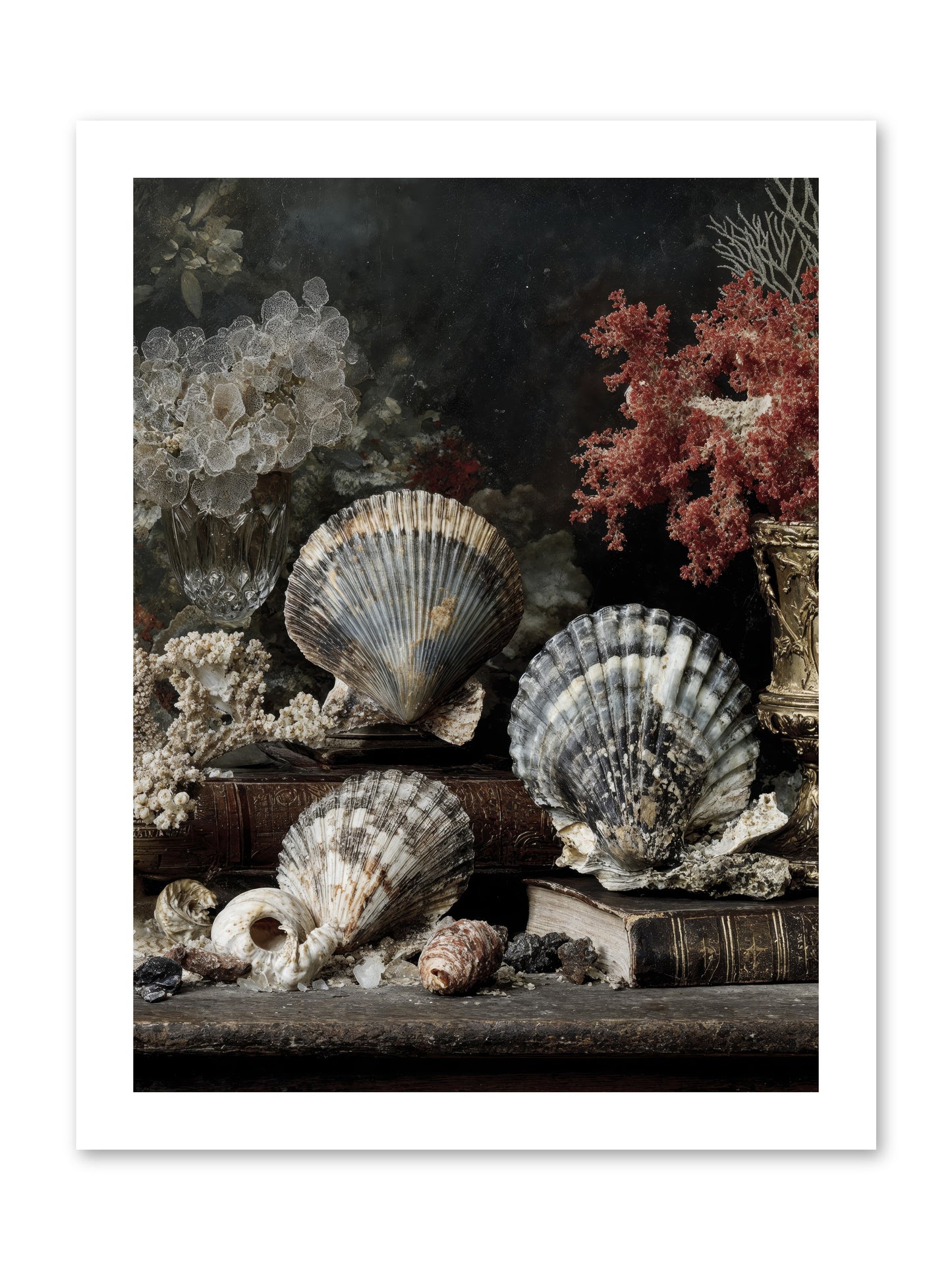 Reef's Royal Court -- Paper Print 12x16