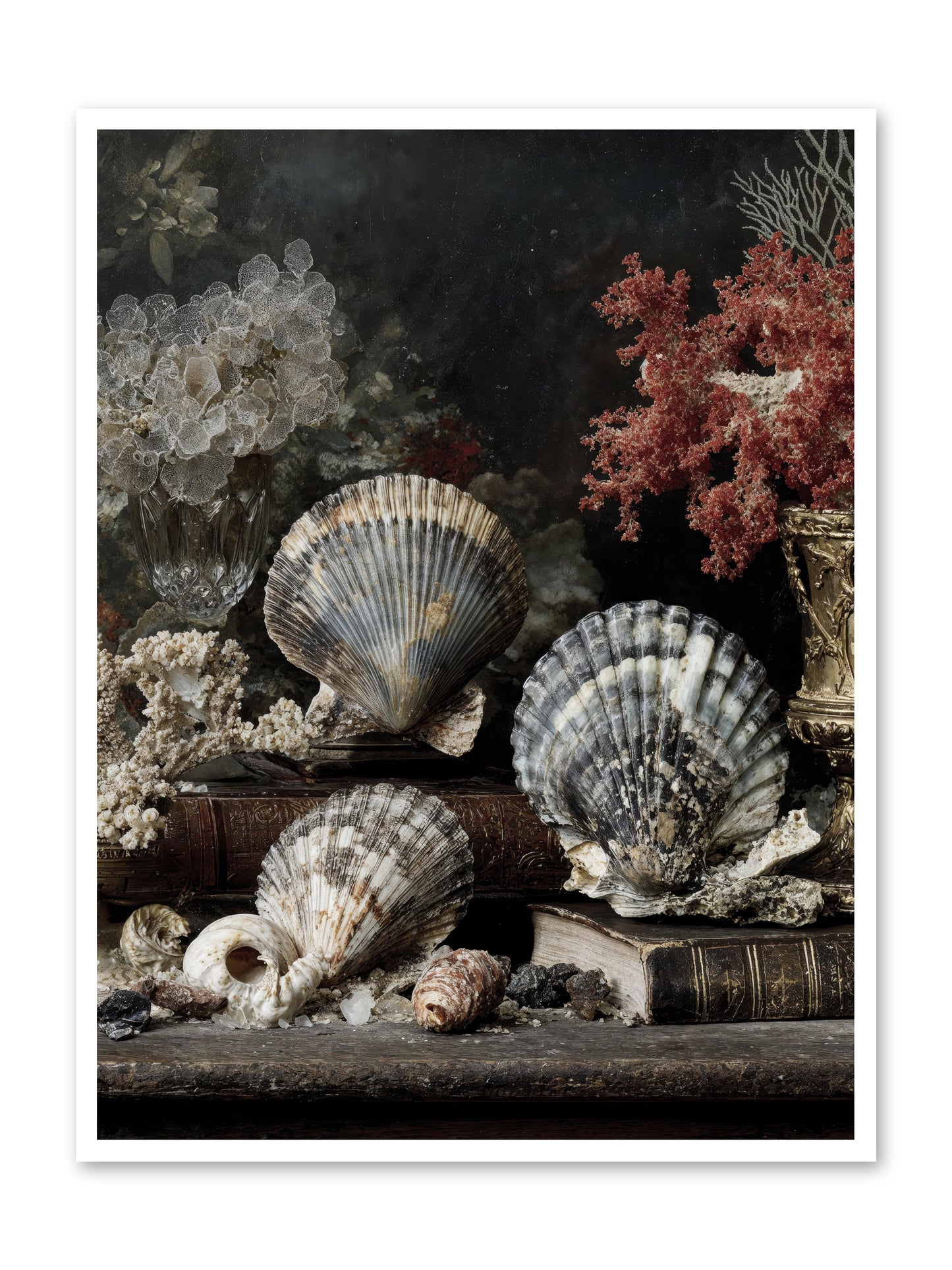 Reef's Royal Court -- Loose Canvas Print 36x48