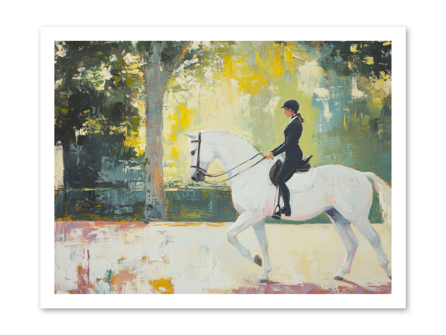 Refined Balance -- Loose Canvas Print 24x18