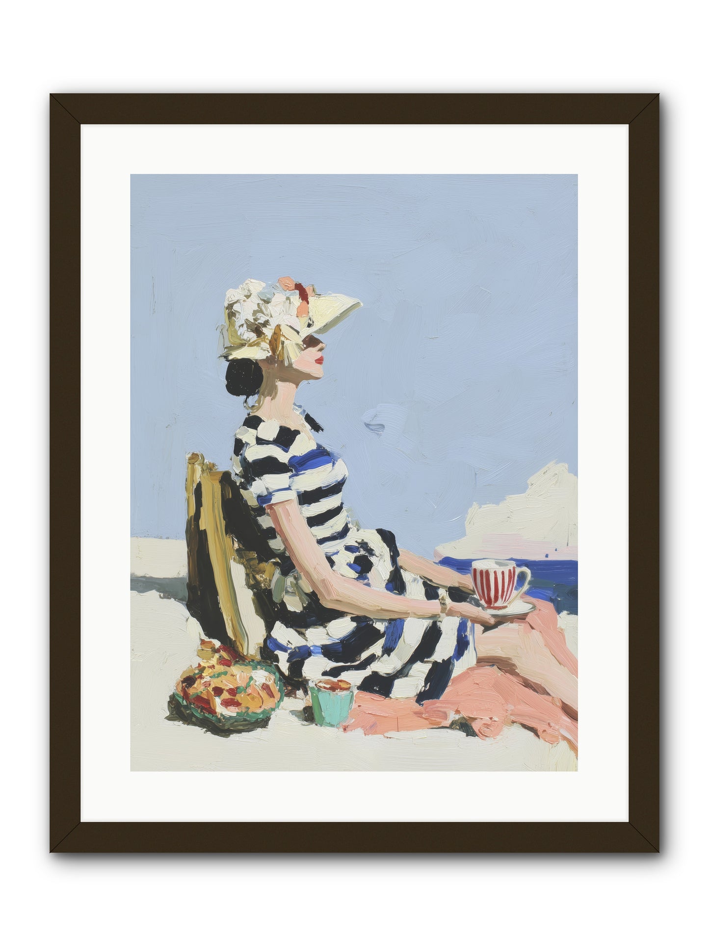Refined Escape -- Framed Print - Black 18x24