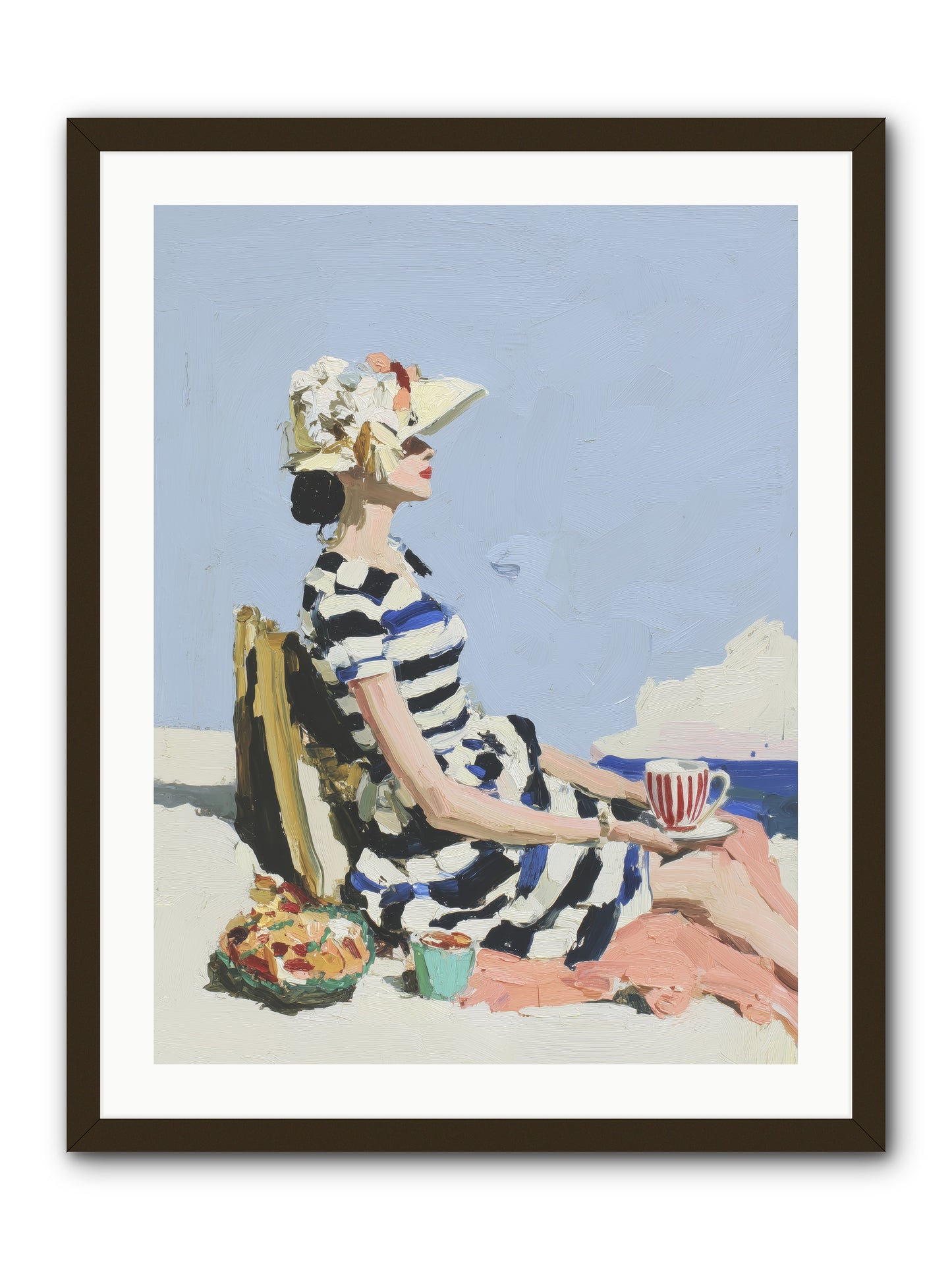 Refined Escape -- Framed Print - Black 24x32