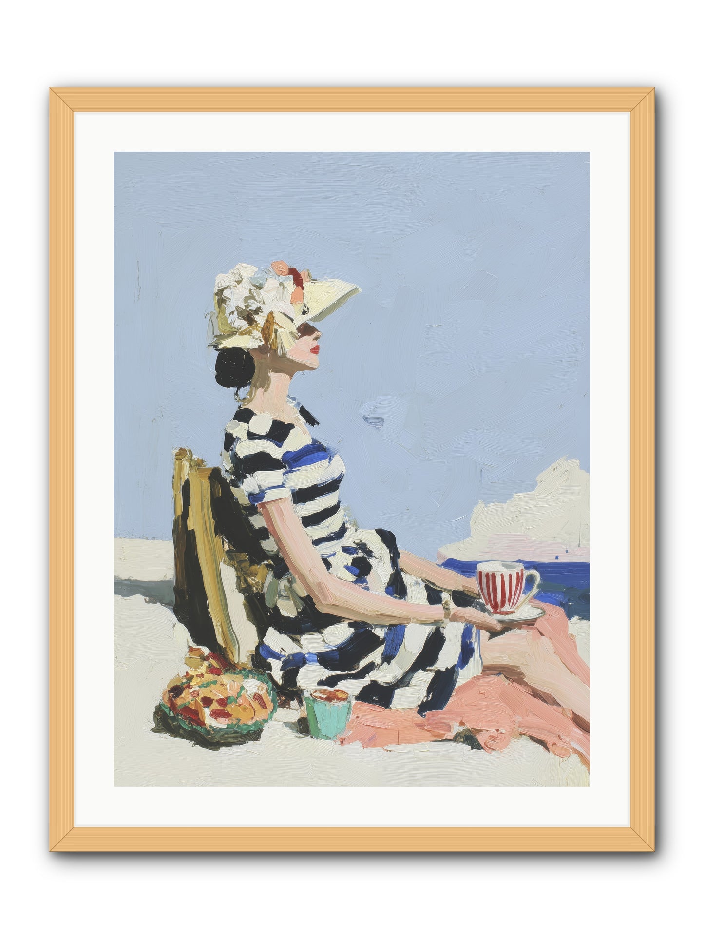 Refined Escape -- Framed Print - Natural 24x32
