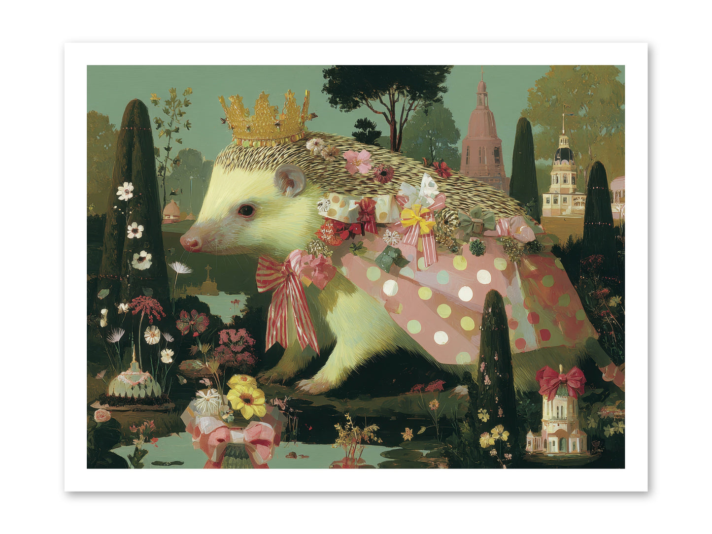 Refined Pageantry -- Paper Print 24x18
