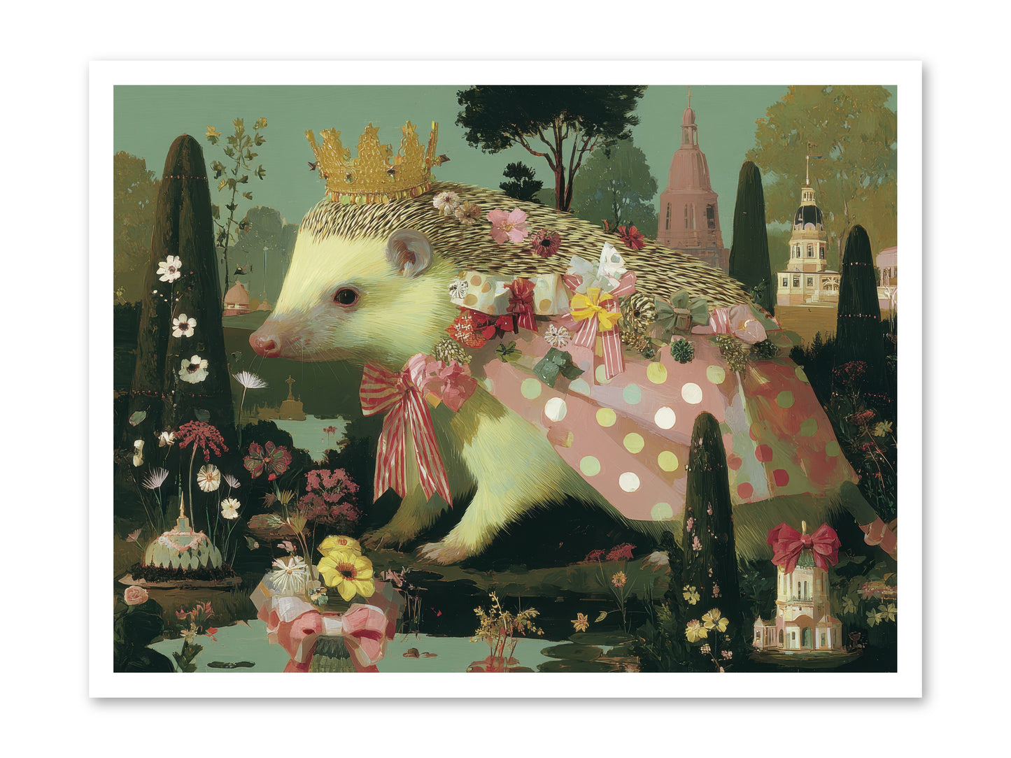 Refined Pageantry -- Paper Print 32x24