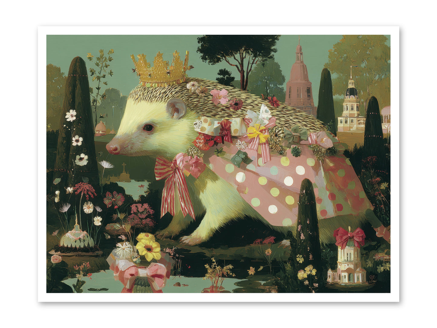 Refined Pageantry -- Paper Print 40x30