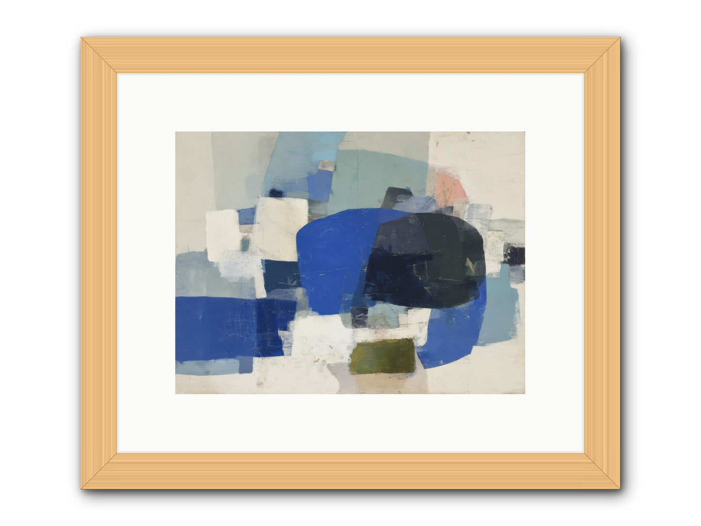 Reflected -- Framed Print - Natural 12x9