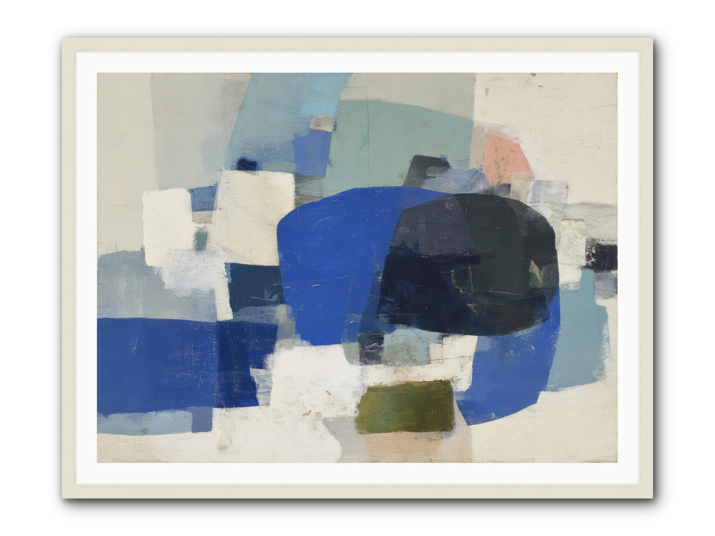 Reflected -- Framed Print - White 48x36