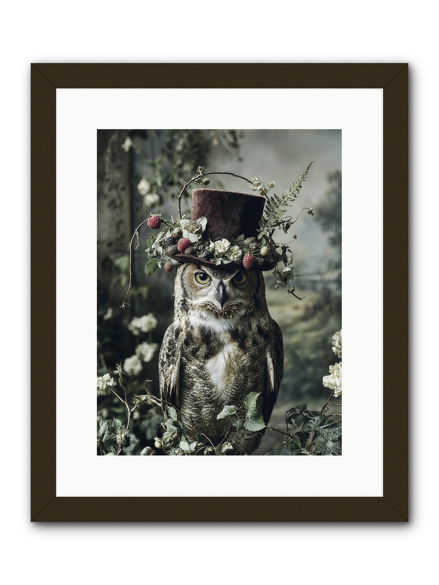 Regalis -- Framed Print - Black 12x16