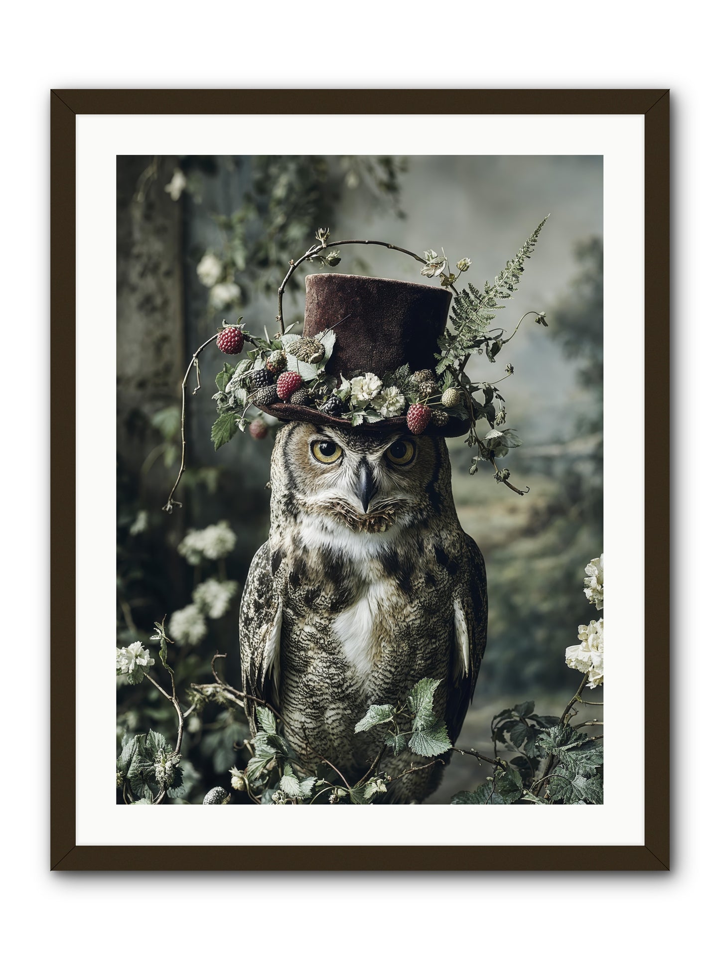 Regalis -- Framed Print - Black 24x32