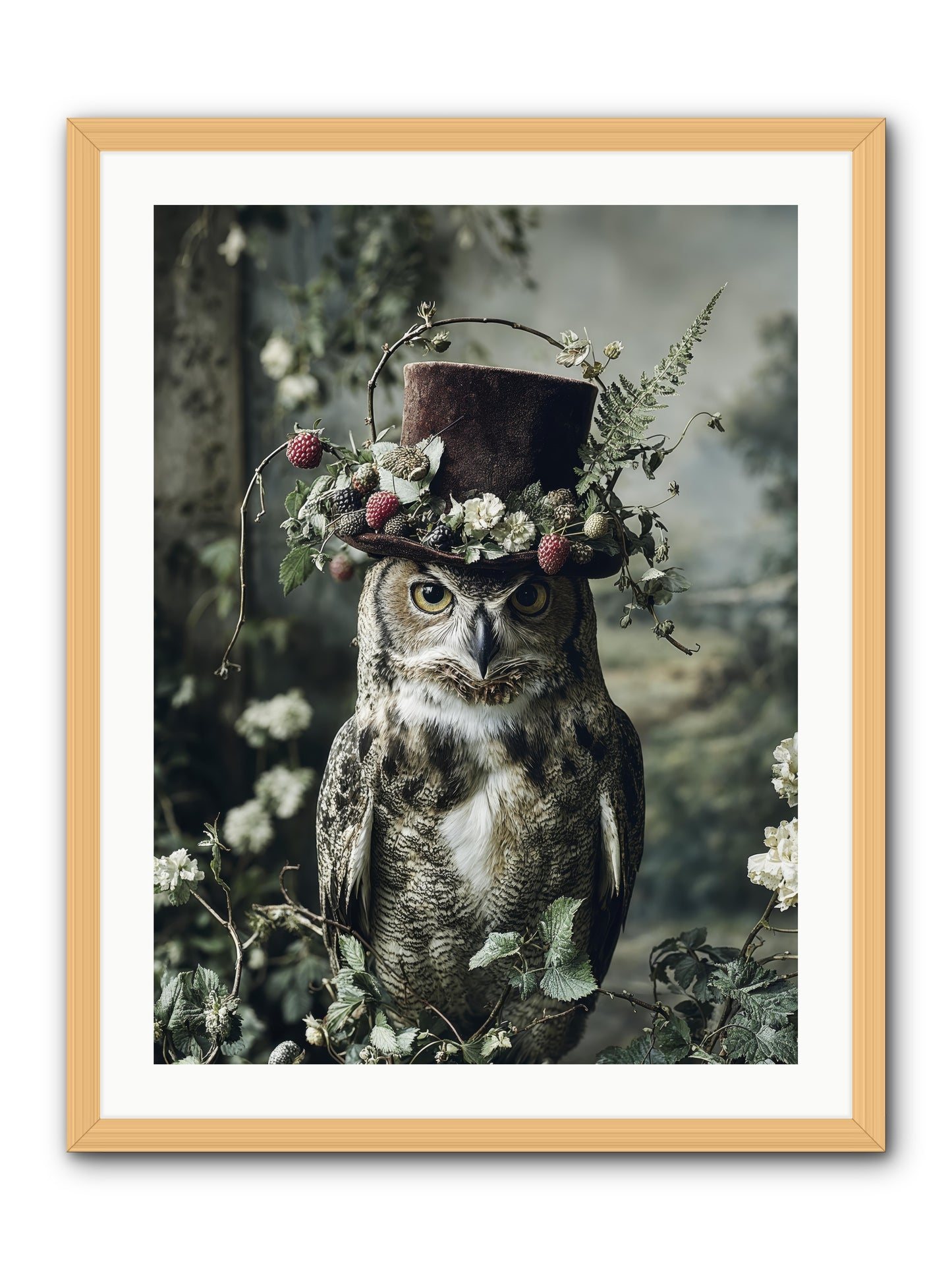 Regalis -- Framed Print - Natural 24x32