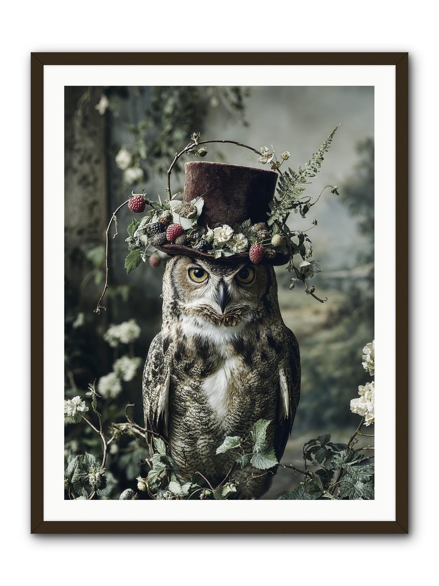 Regalis -- Framed Print - Black 30x40