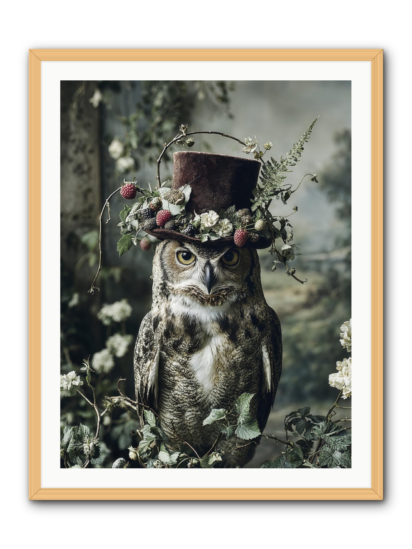 Regalis -- Framed Print - Natural 30x40