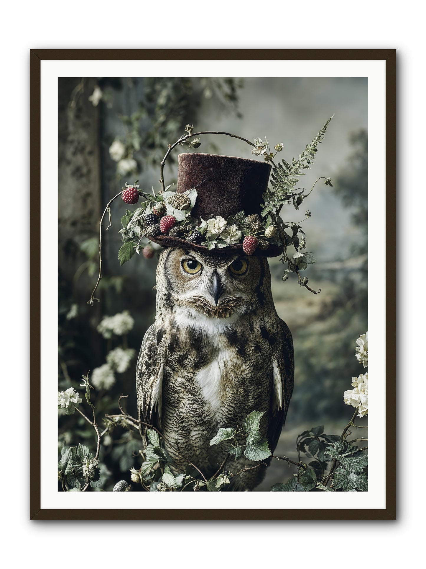 Regalis -- Framed Print - Black 36x48