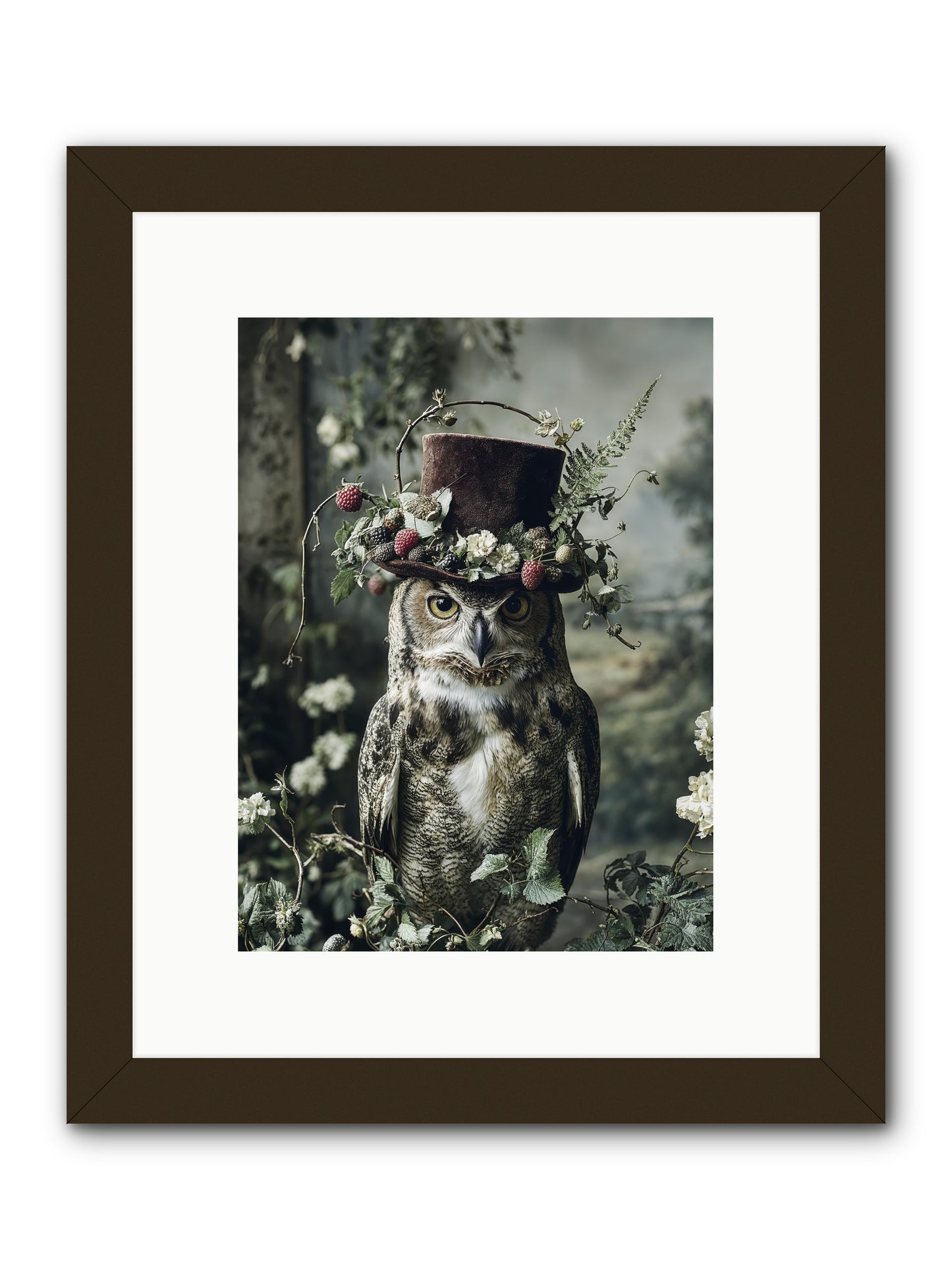Regalis -- Framed Print - Black 9x12