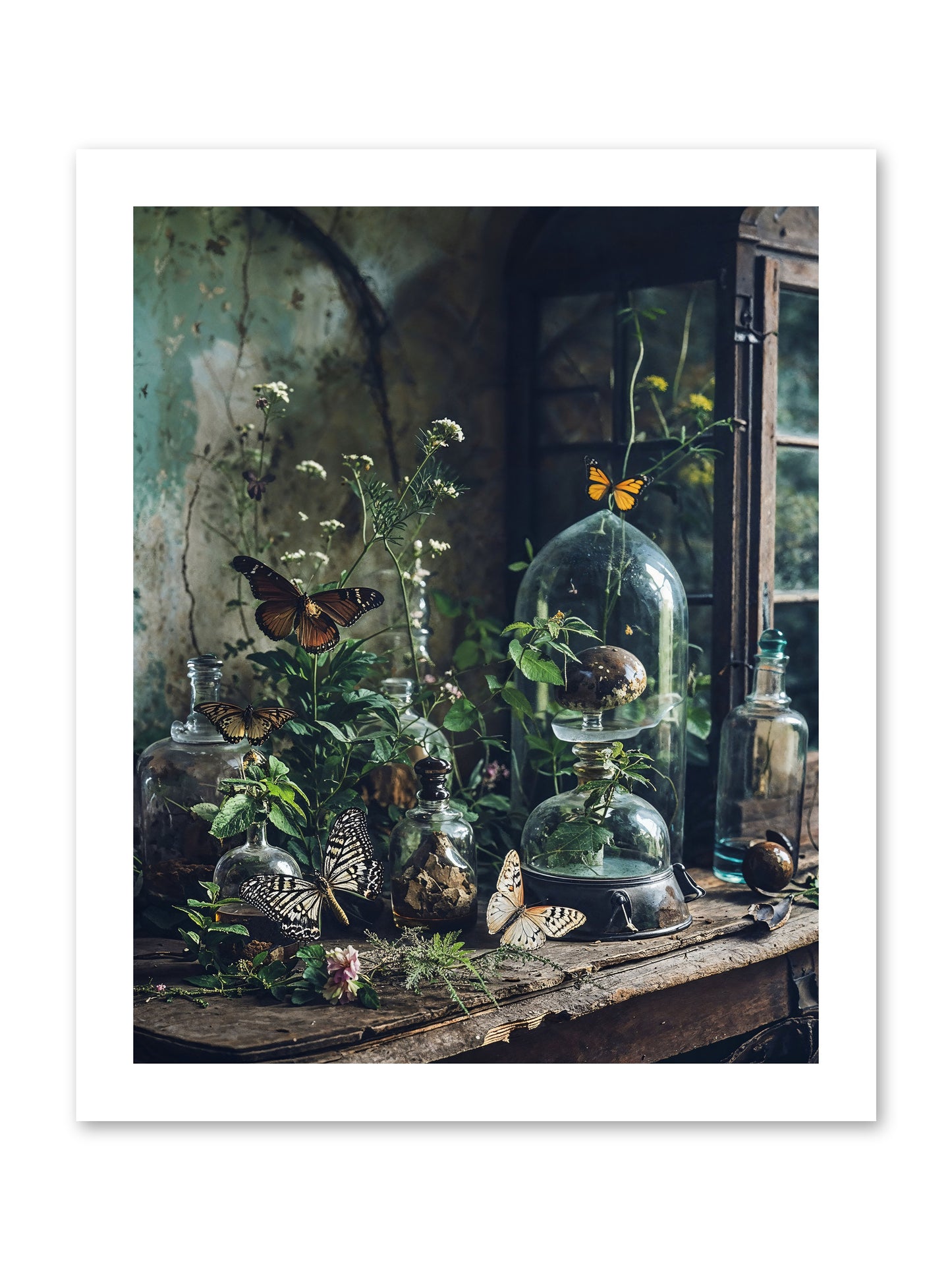 Relinquish Authority -- Loose Canvas Print 12x15