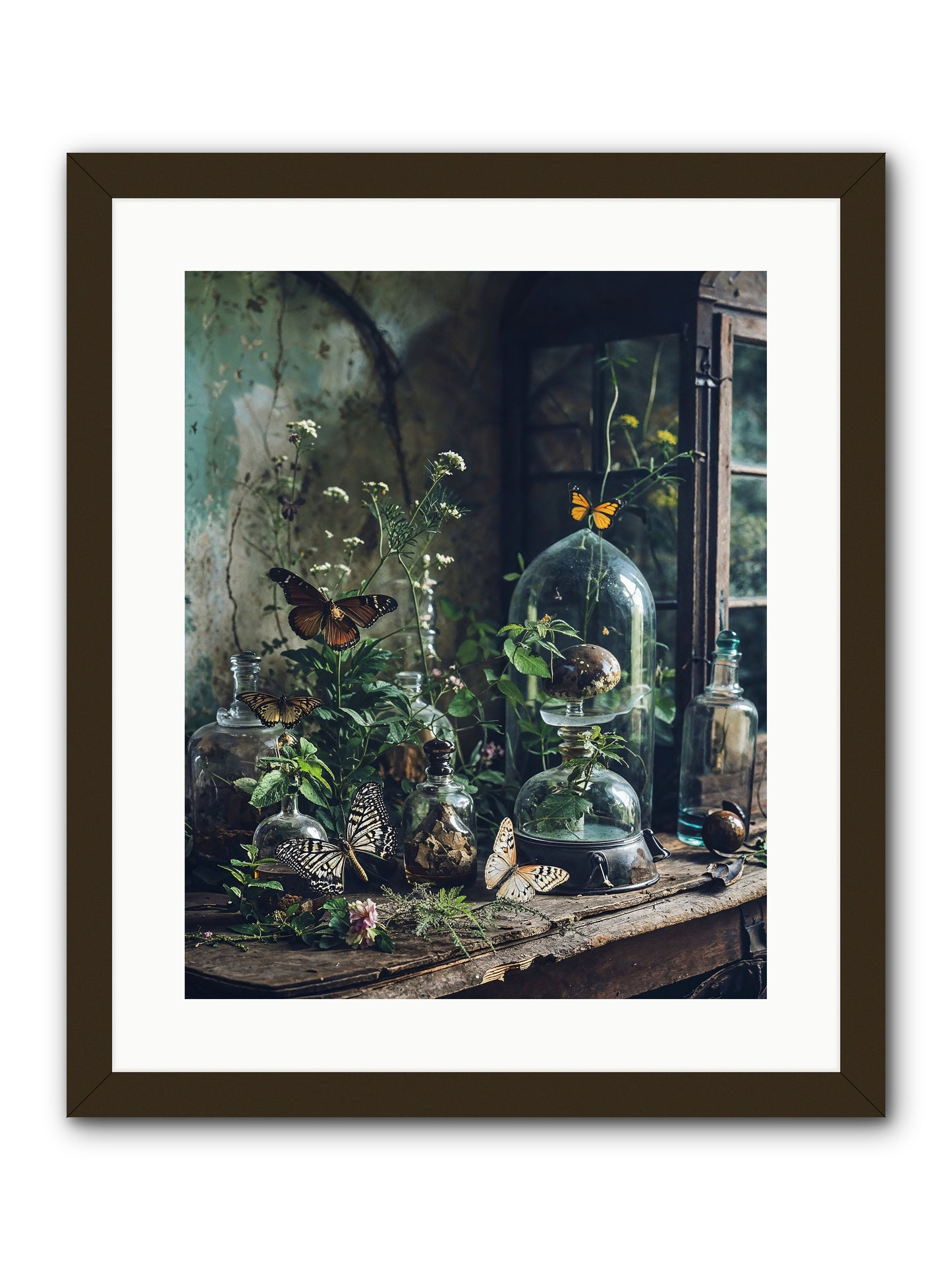 Relinquish Authority -- Framed Print - Black 16x20