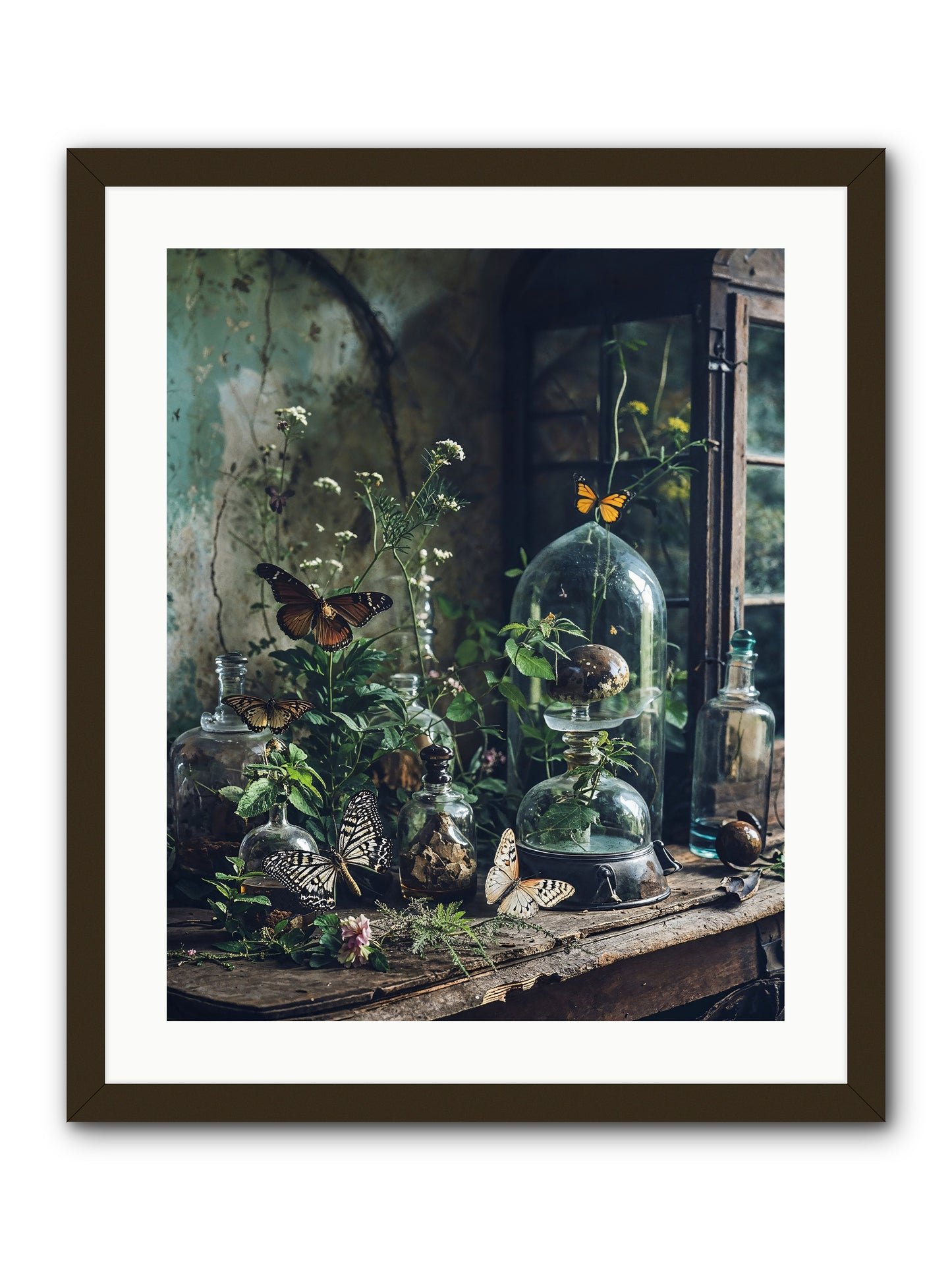 Relinquish Authority -- Framed Print - Black 20x25