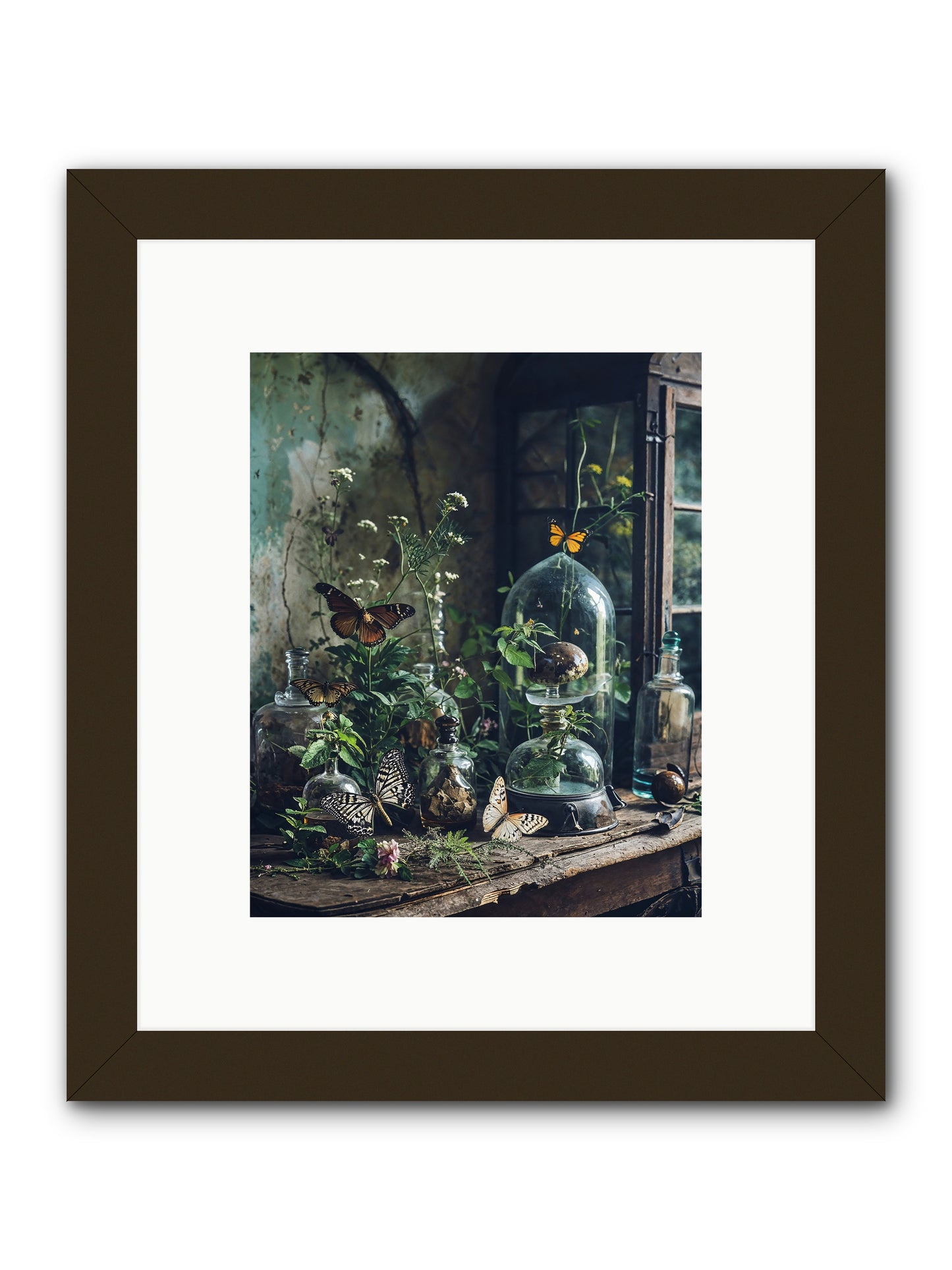Relinquish Authority -- Framed Print - Black 8x10