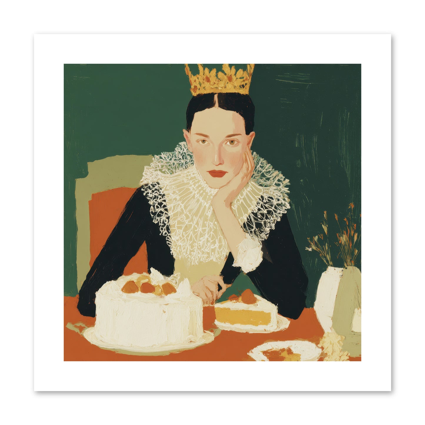 Reluctant Sovereign -- Paper Print 10x10
