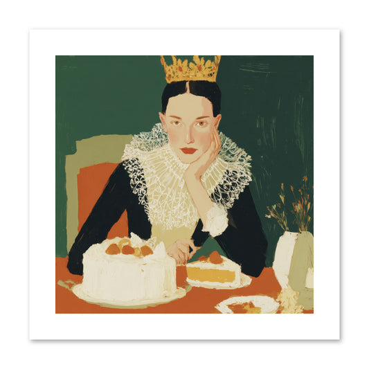 Reluctant Sovereign -- Paper Print 10x10