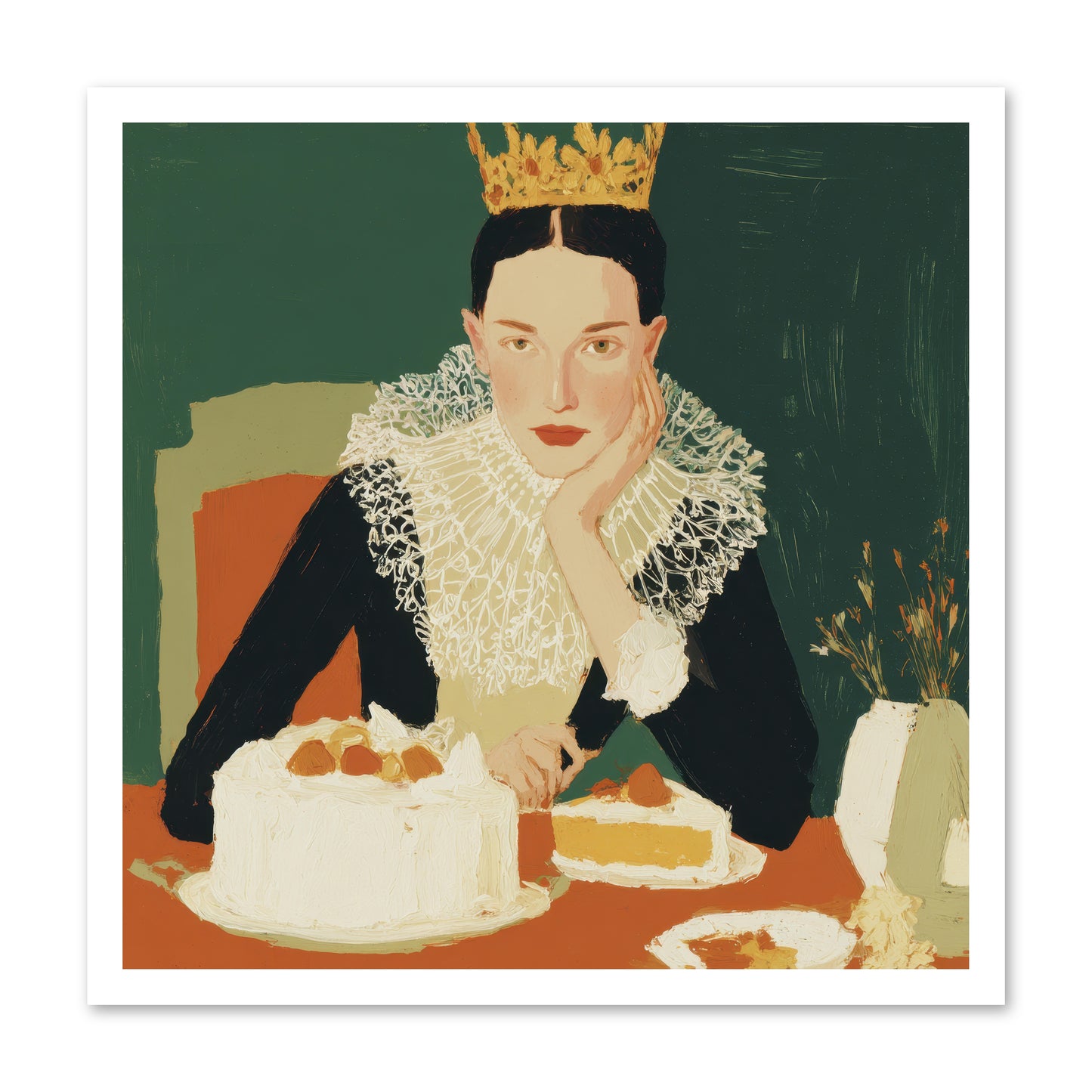 Reluctant Sovereign -- Paper Print 24x24