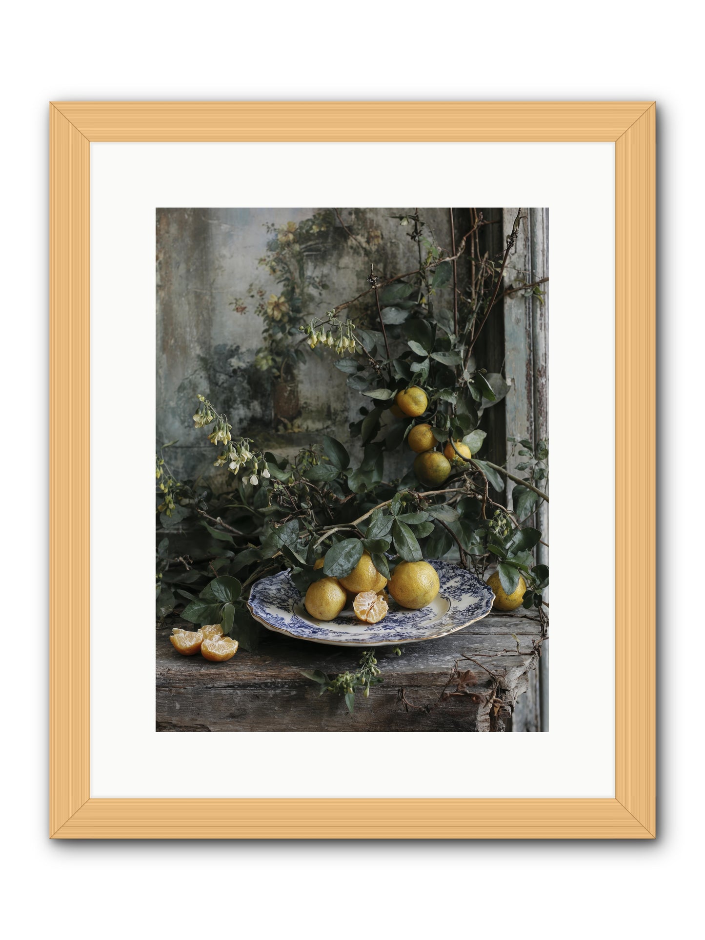 Remember -- Framed Print - Natural 12x16