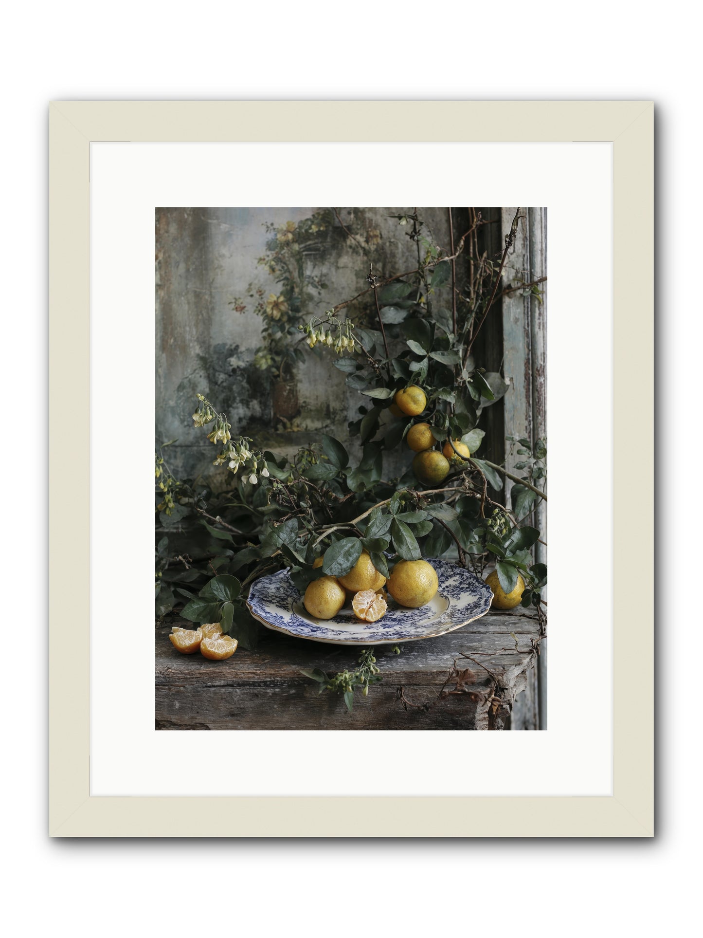 Remember -- Framed Print - White 12x16