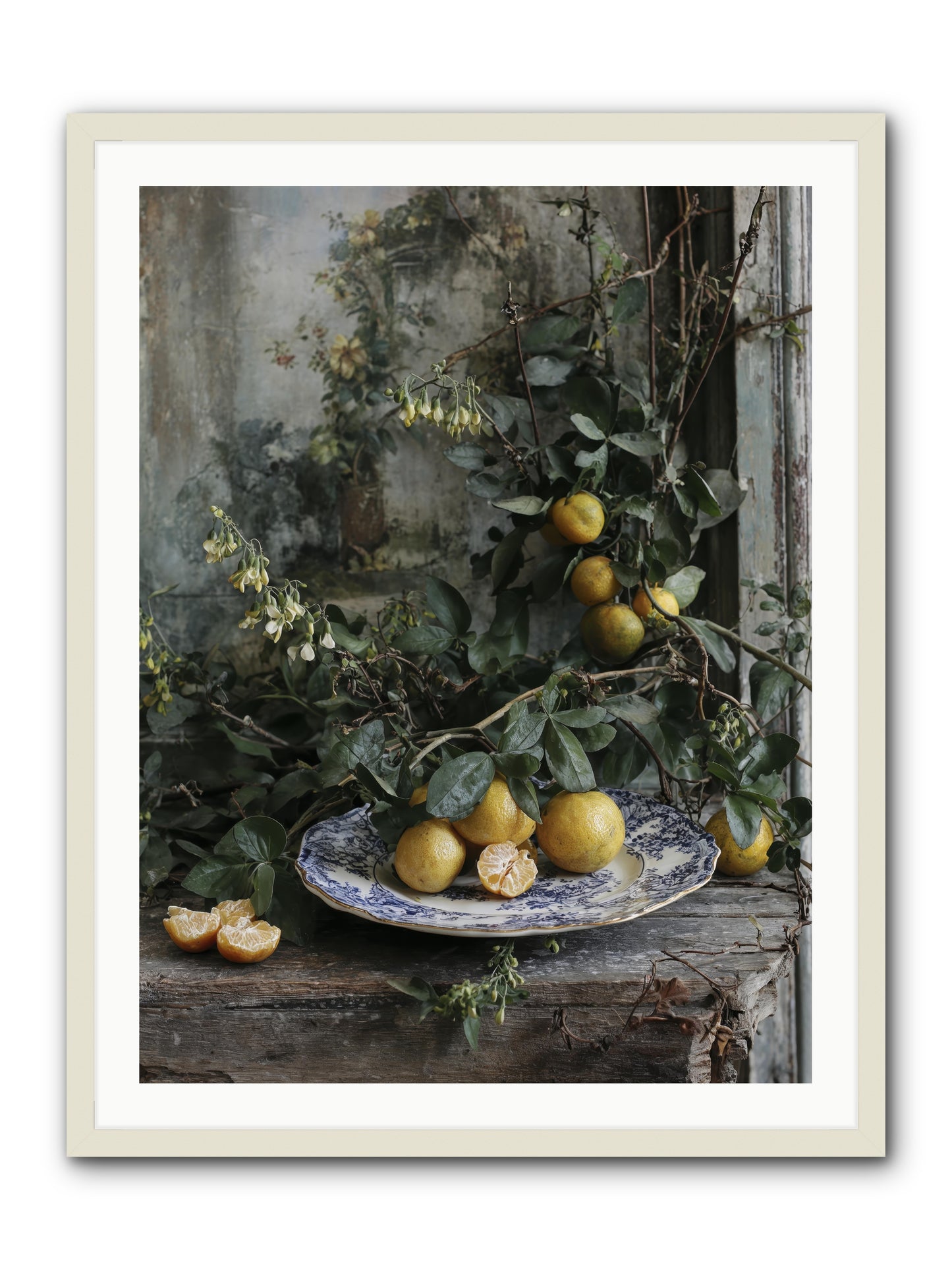 Remember -- Framed Print - White 30x40