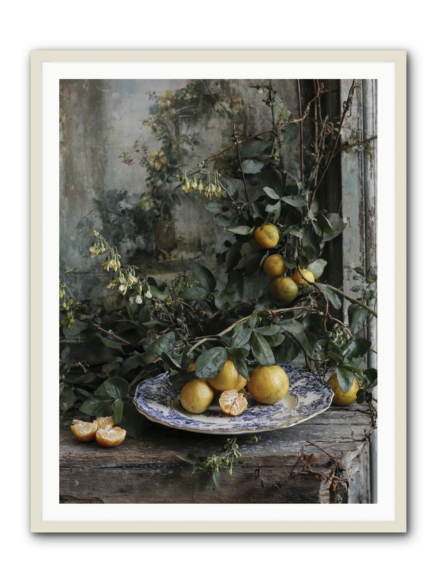 Remember -- Framed Print - White 36x48