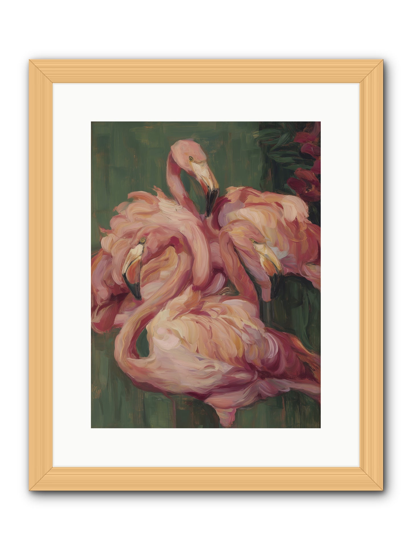 Remembered in Dreams -- Framed Print - Natural 12x16