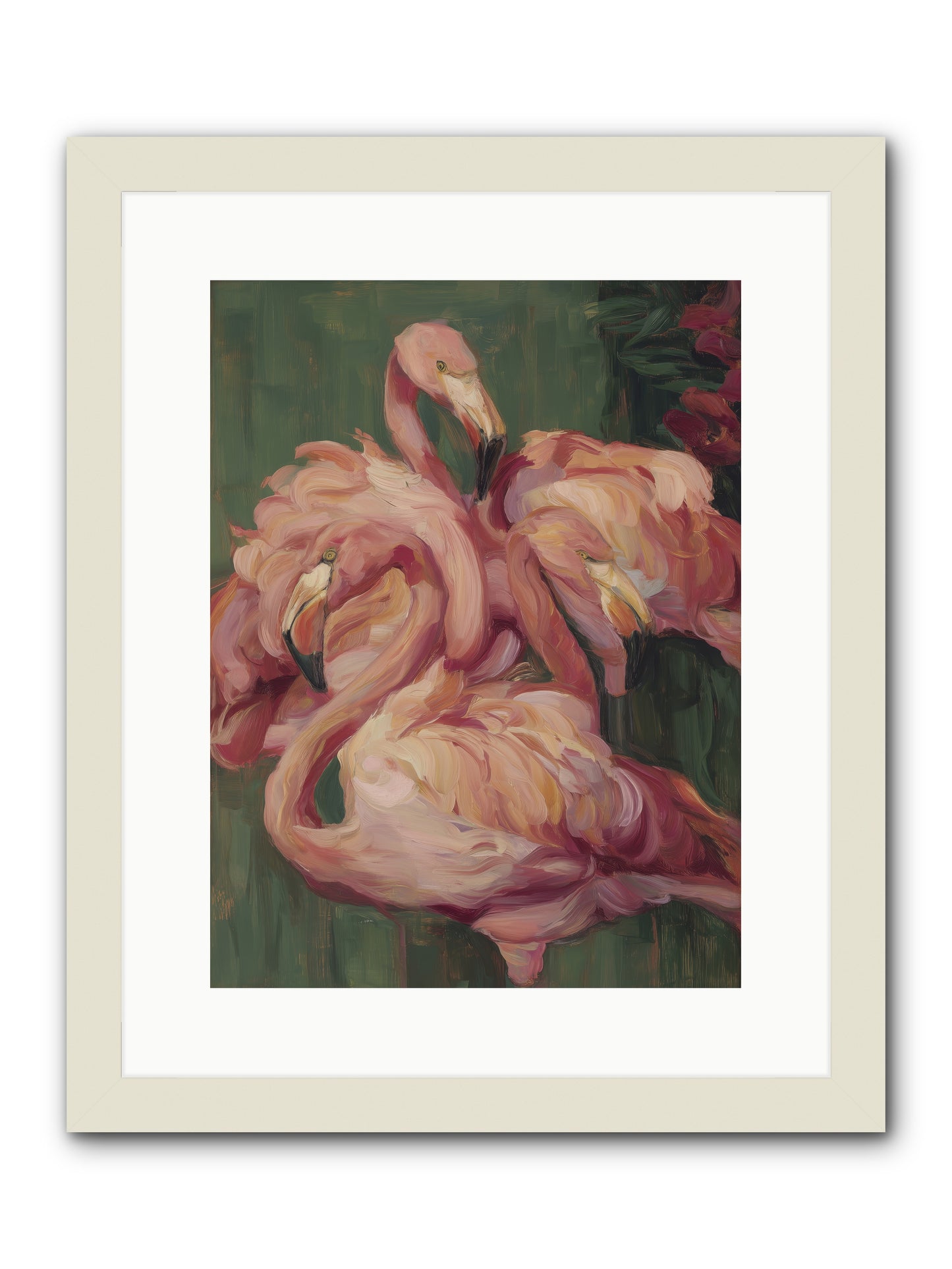 Remembered in Dreams -- Framed Print - White 12x16