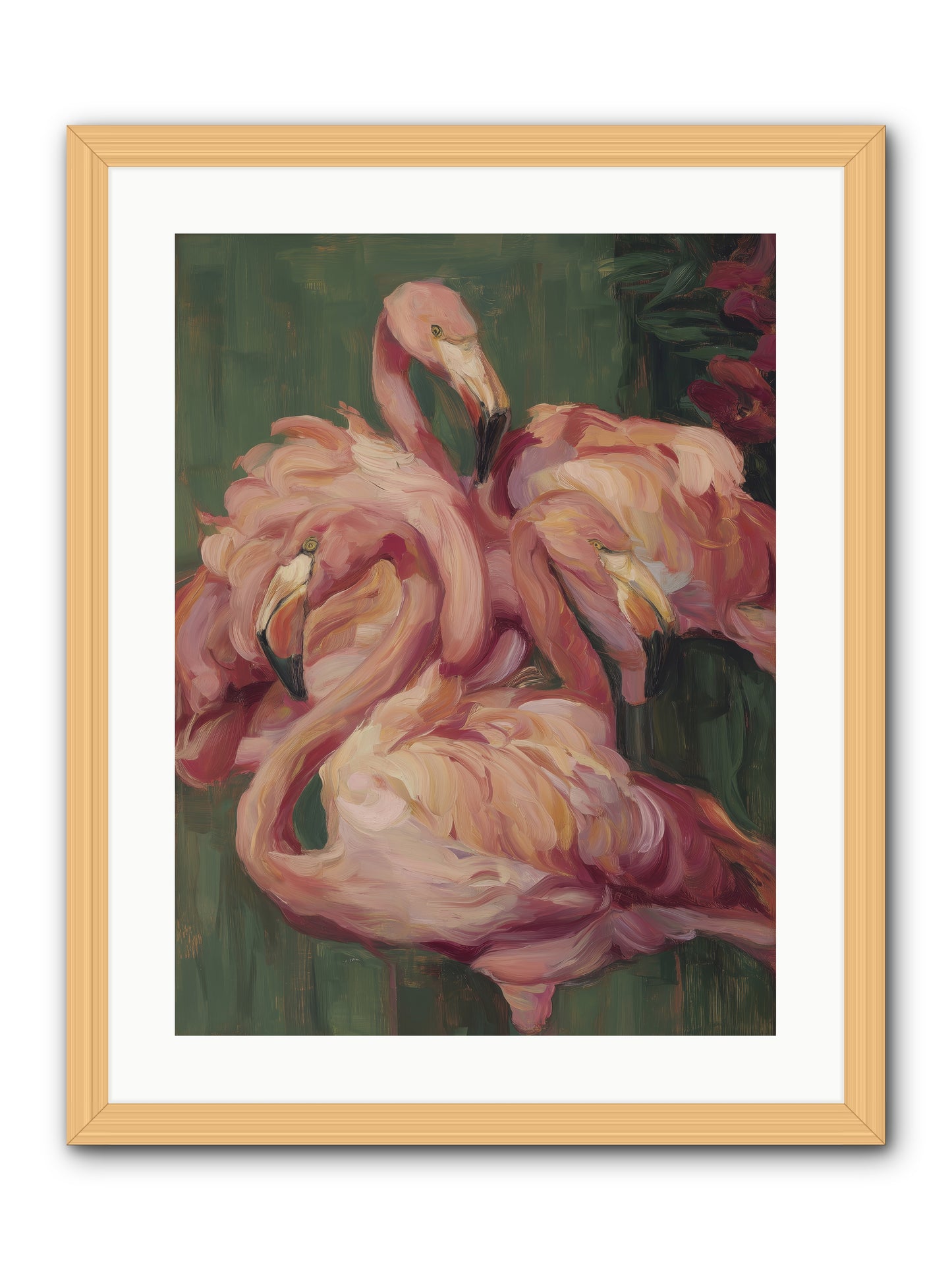 Remembered in Dreams -- Framed Print - Natural 18x24