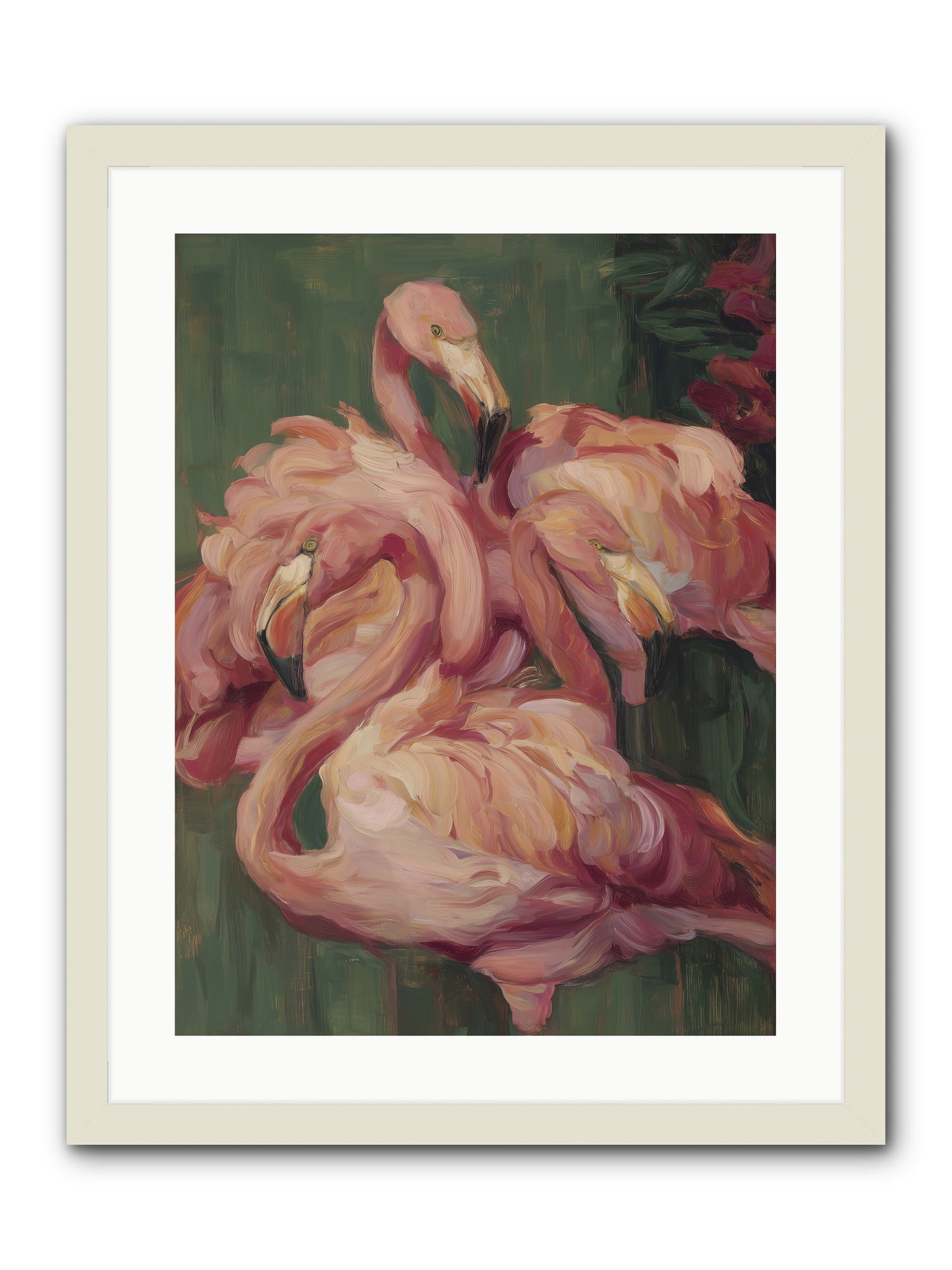 Remembered in Dreams -- Framed Print - White 18x24