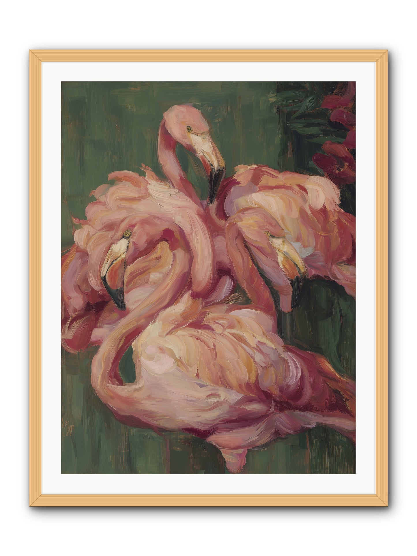 Remembered in Dreams -- Framed Print - Natural 30x40