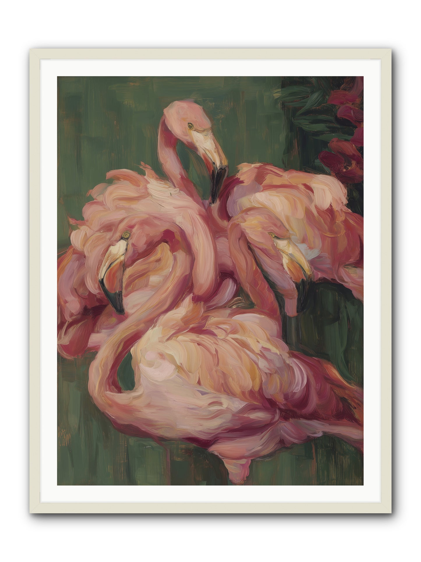 Remembered in Dreams -- Framed Print - White 36x48