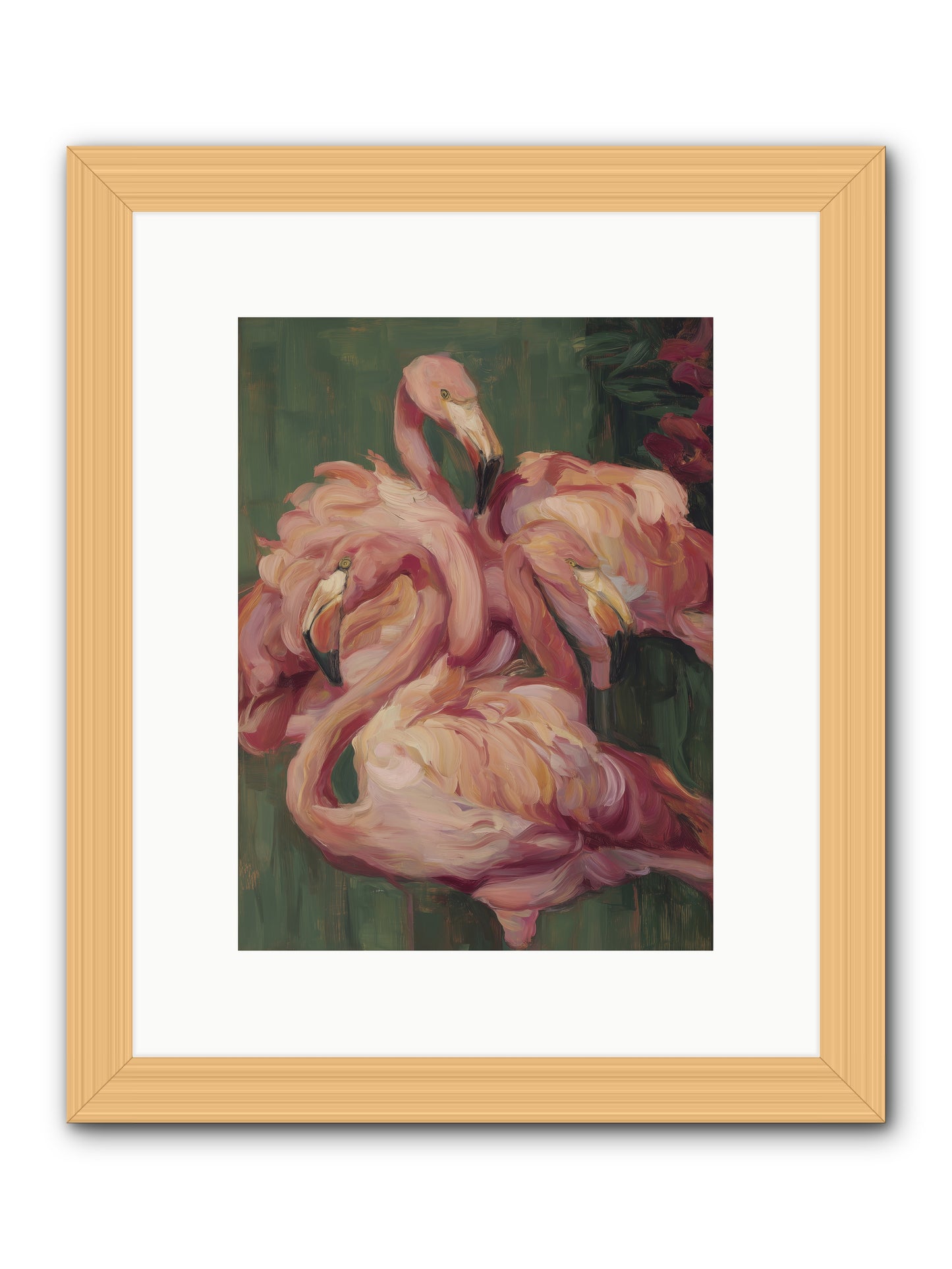 Remembered in Dreams -- Framed Print - Natural 9x12