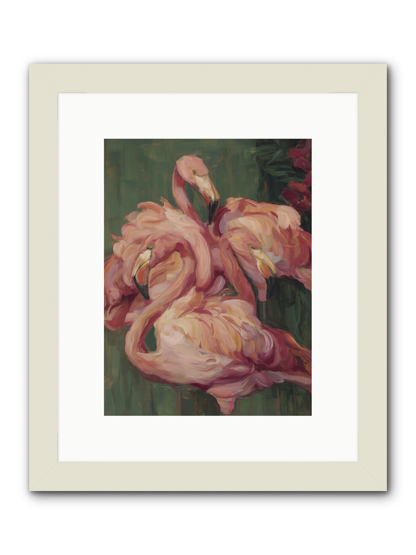 Remembered in Dreams -- Framed Print - White 9x12