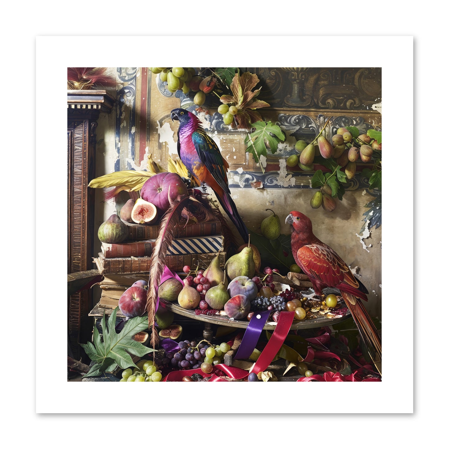 Remnant Roosts of Paradise -- Paper Print 10x10