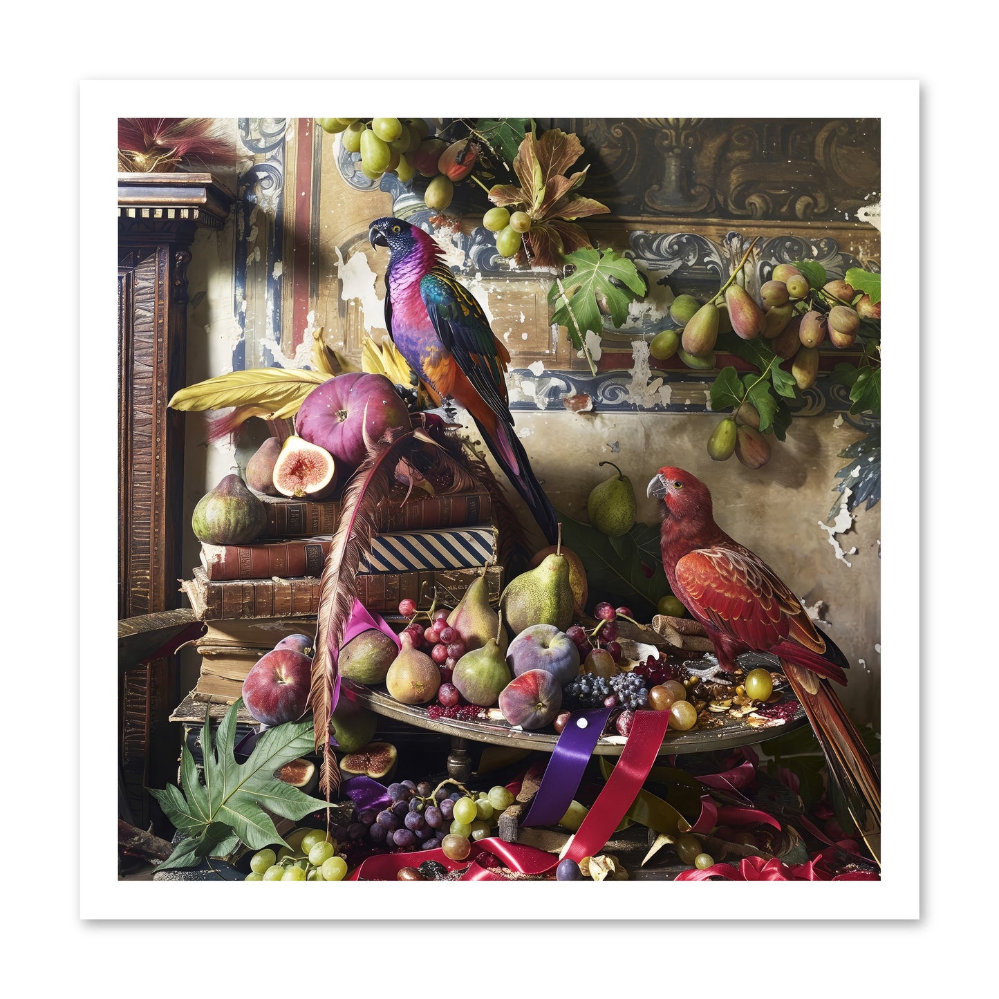 Remnant Roosts of Paradise -- Loose Canvas Print 20x20