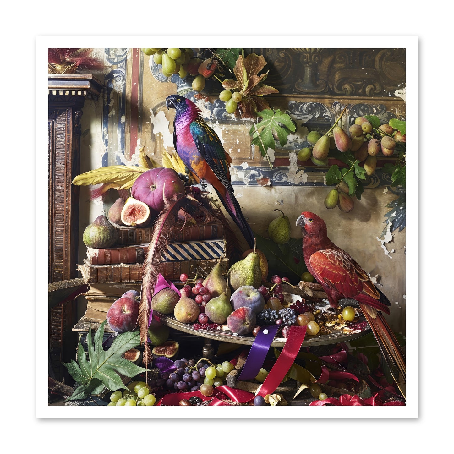Remnant Roosts of Paradise -- Loose Canvas Print 30x30