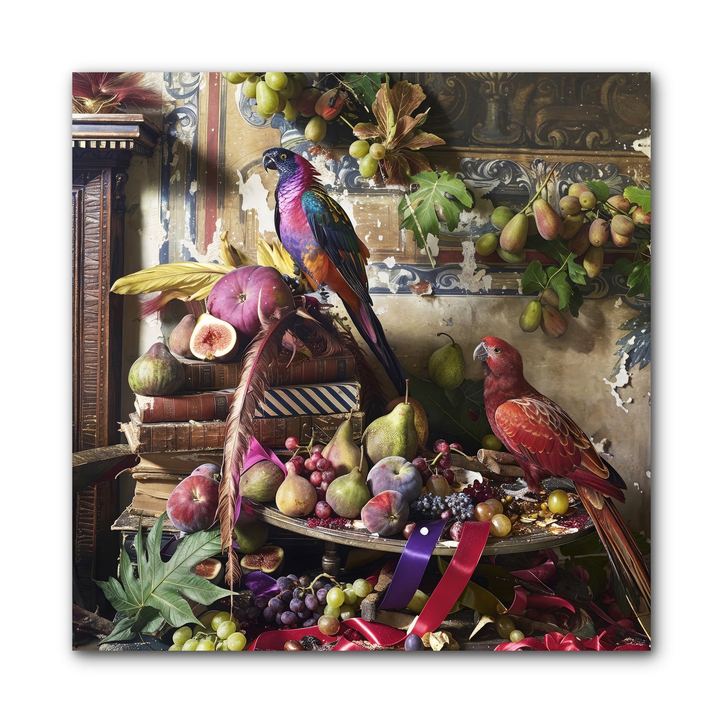 Remnant Roosts of Paradise -- Wrapped Canvas 10x10