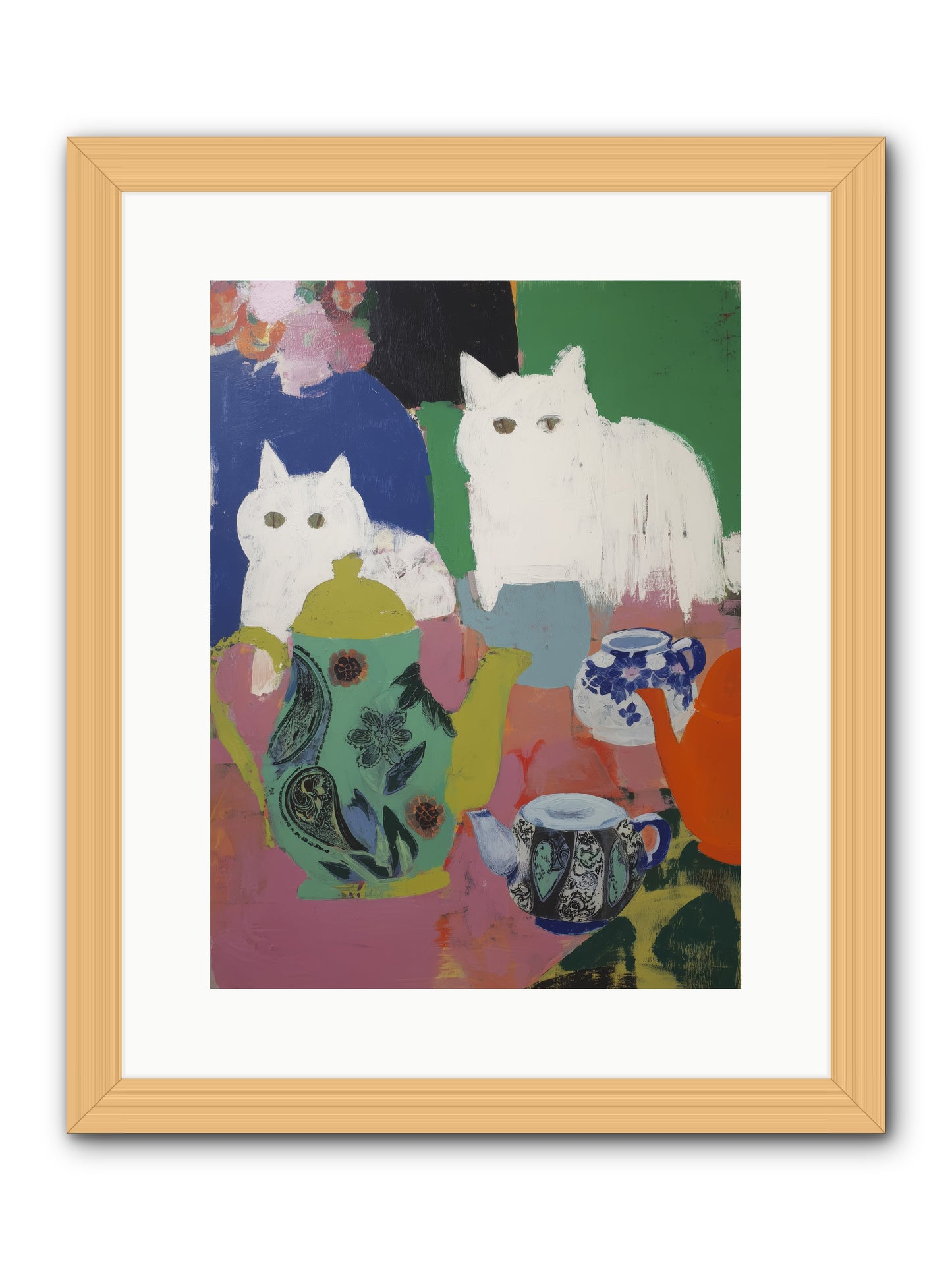 Renaissance -- Framed Print - Natural 12x16