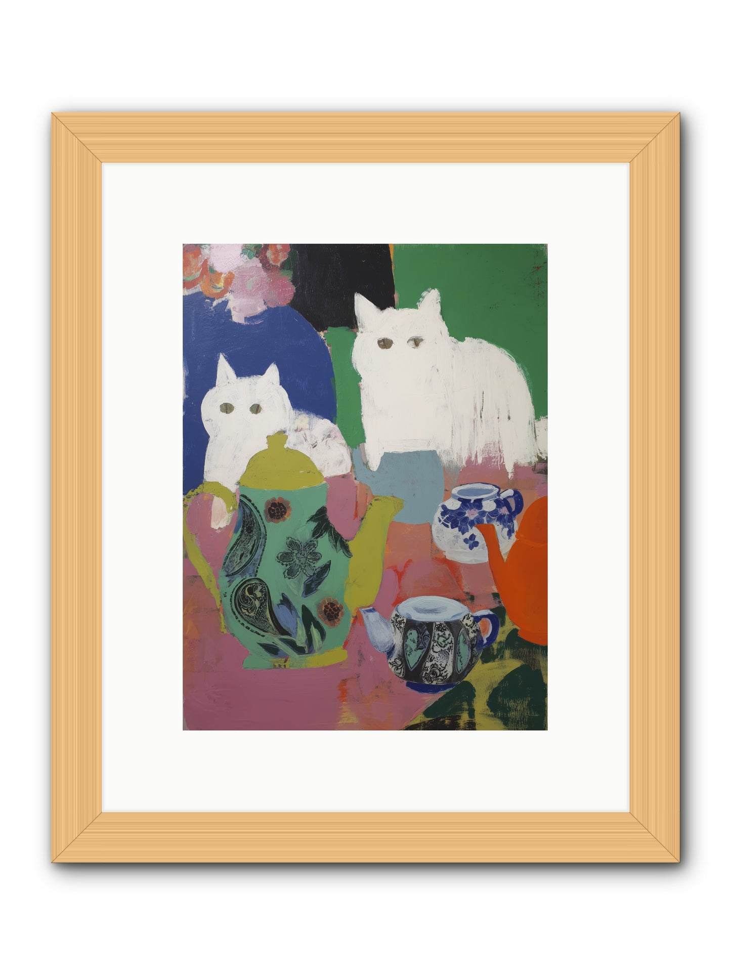 Renaissance -- Framed Print - Natural 9x12