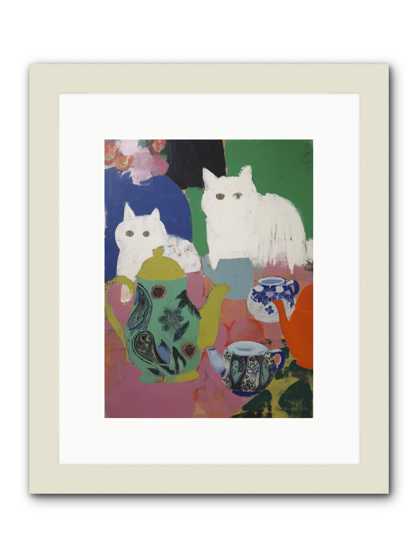 Renaissance -- Framed Print - White 9x12