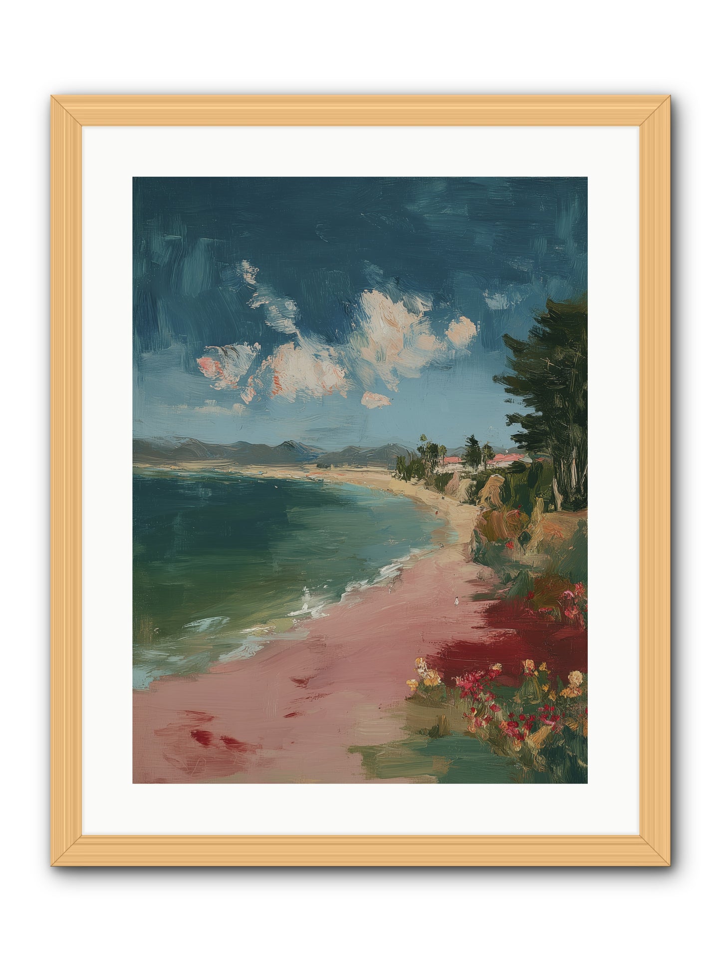 Renaissance Dreams -- Framed Print - Natural 18x24