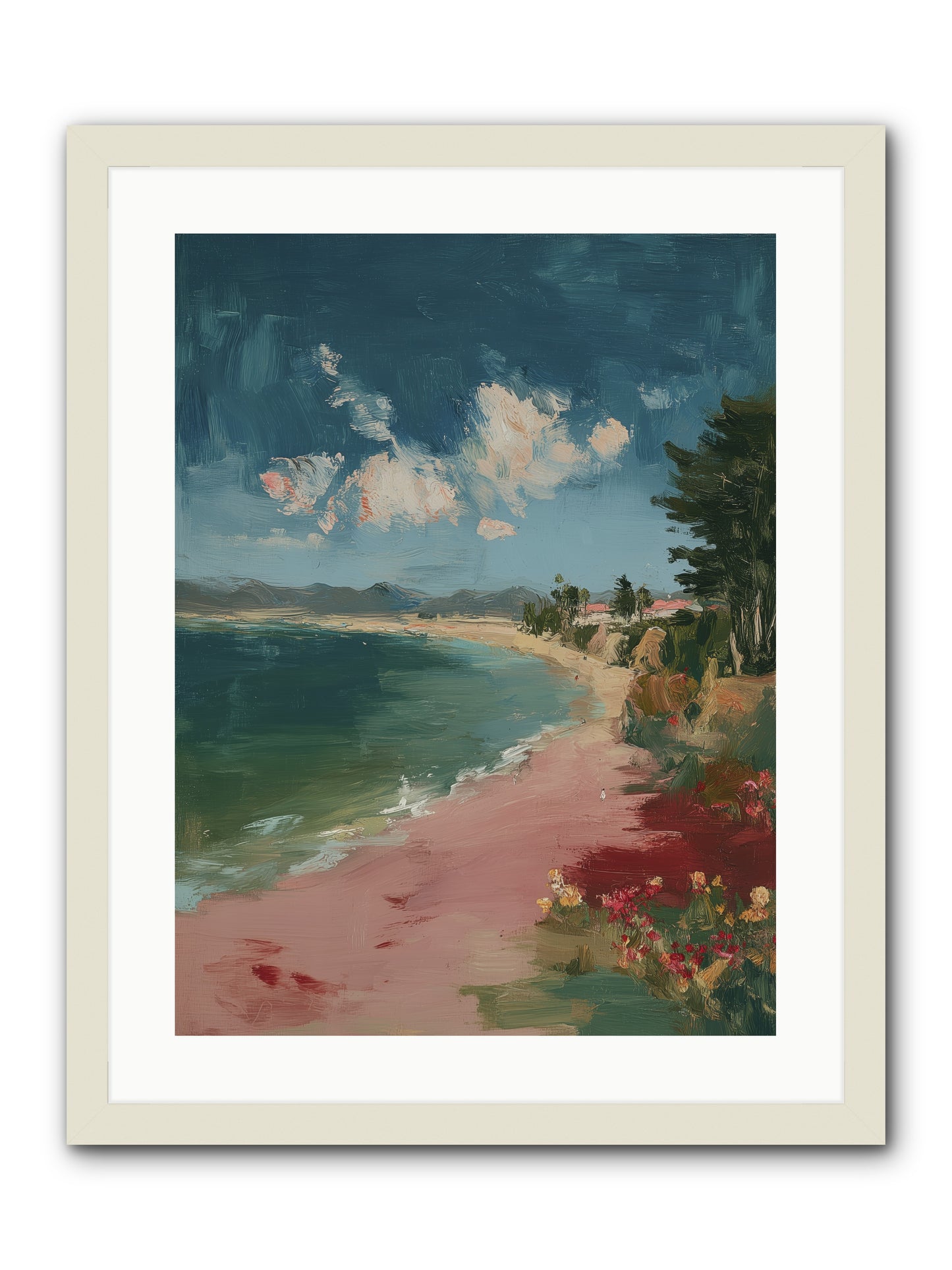 Renaissance Dreams -- Framed Print - White 18x24