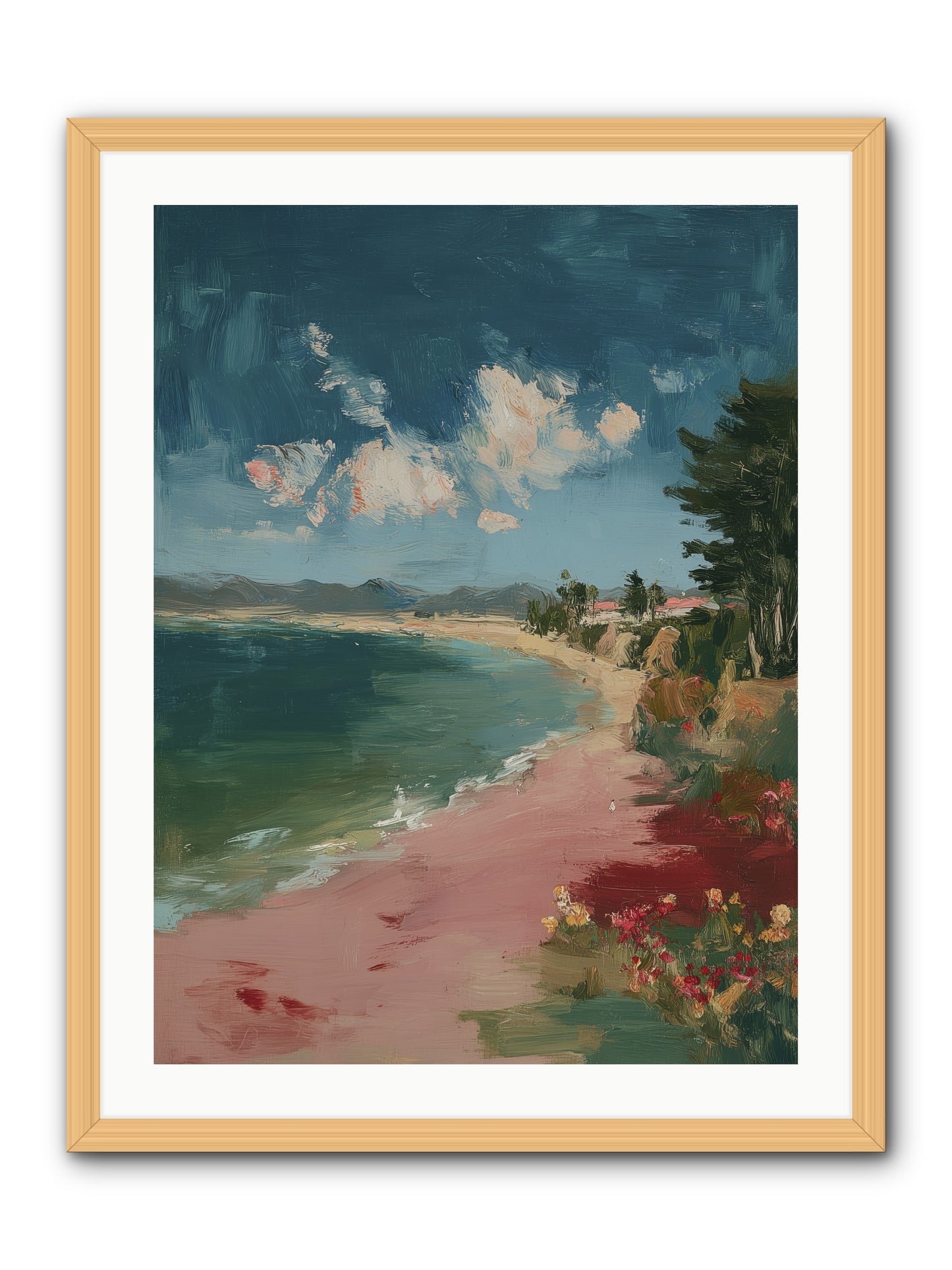 Renaissance Dreams -- Framed Print - Natural 24x32