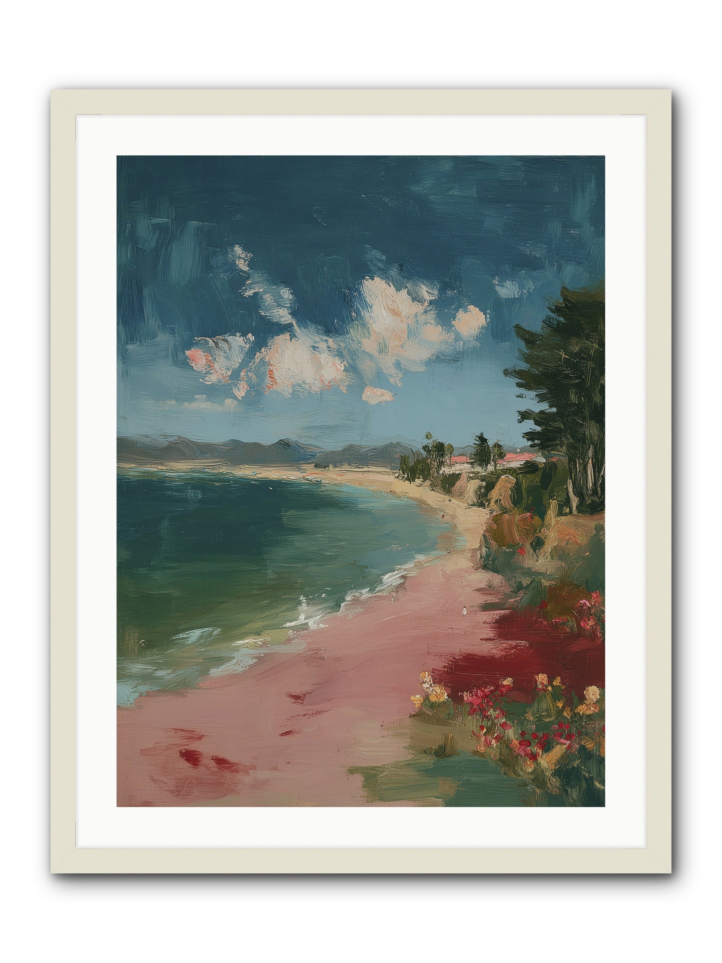 Renaissance Dreams -- Framed Print - White 24x32